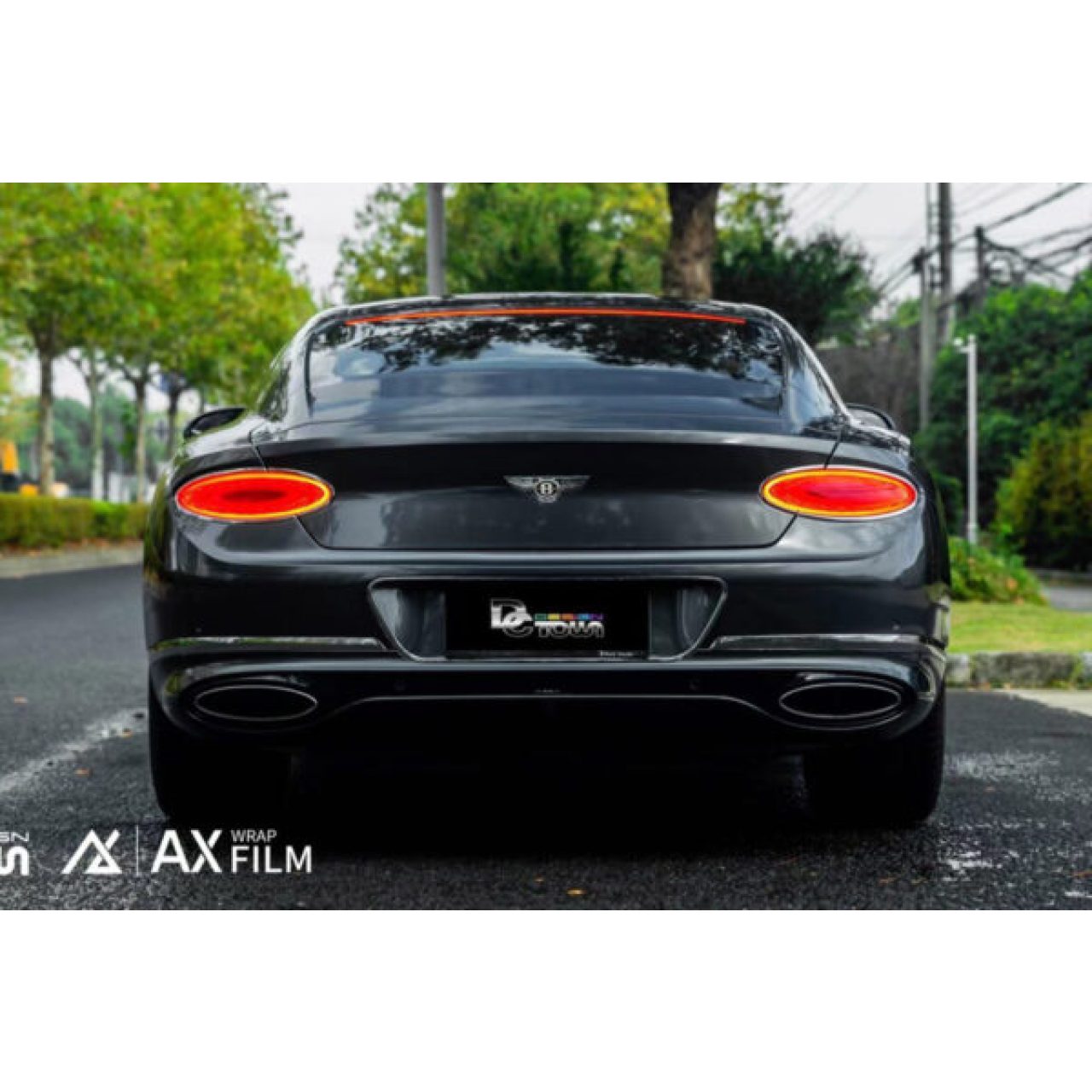 AX FLIM TPU GLOSS GRAPHITE GRAY - XÁM THAN CHÌ BÓNG - Hình 3
