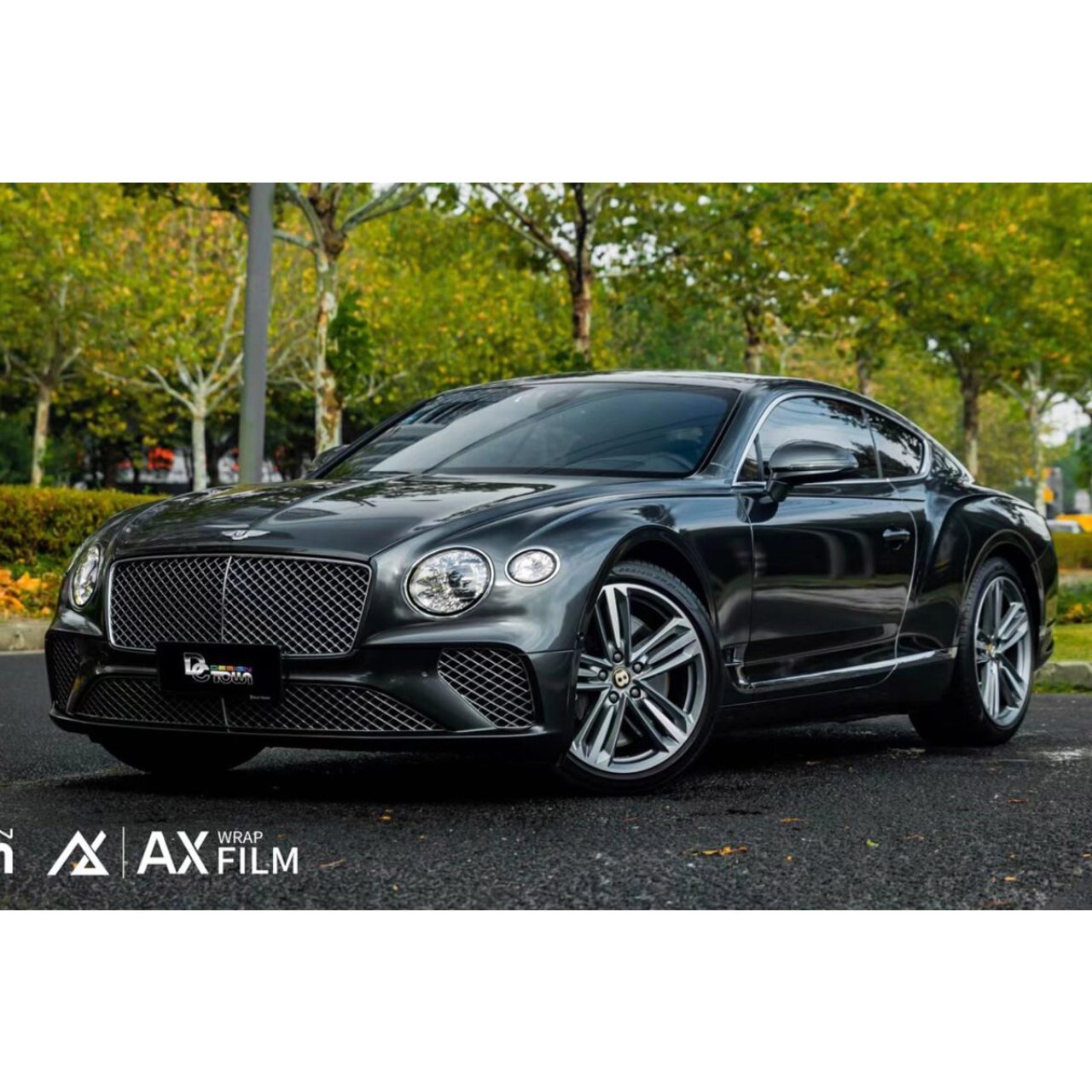 AX FLIM TPU GLOSS GRAPHITE GRAY - XÁM THAN CHÌ BÓNG - Hình 5