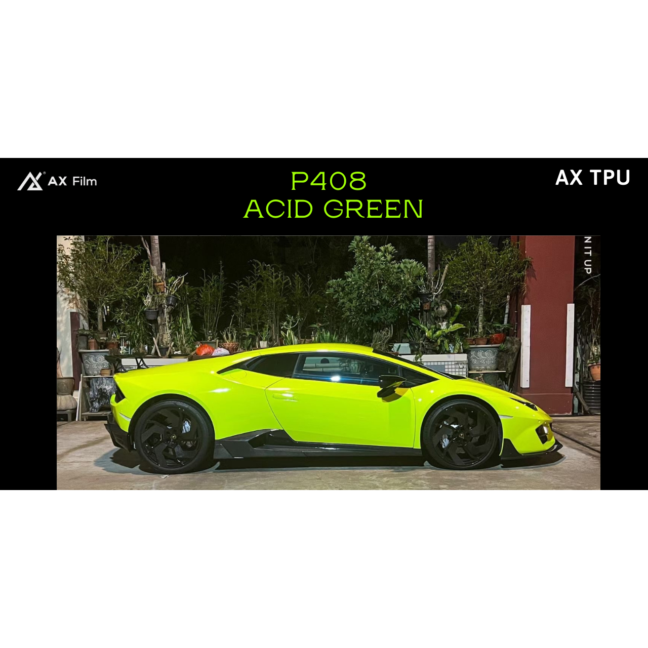 AX FLIM TPU ACID GREEN - XANH AXIT - Hình 1