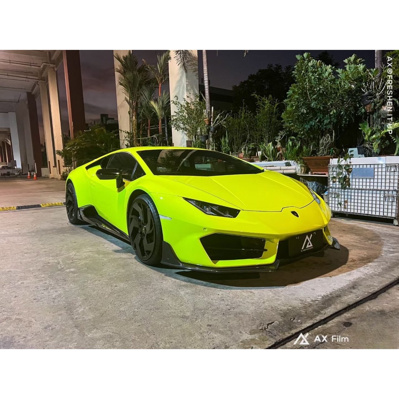 AX FLIM TPU ACID GREEN - XANH AXIT - Hình 2