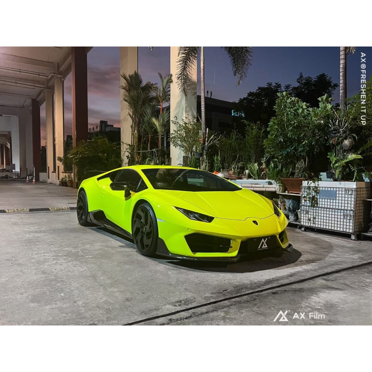 AX FLIM TPU ACID GREEN - XANH AXIT - Hình 3