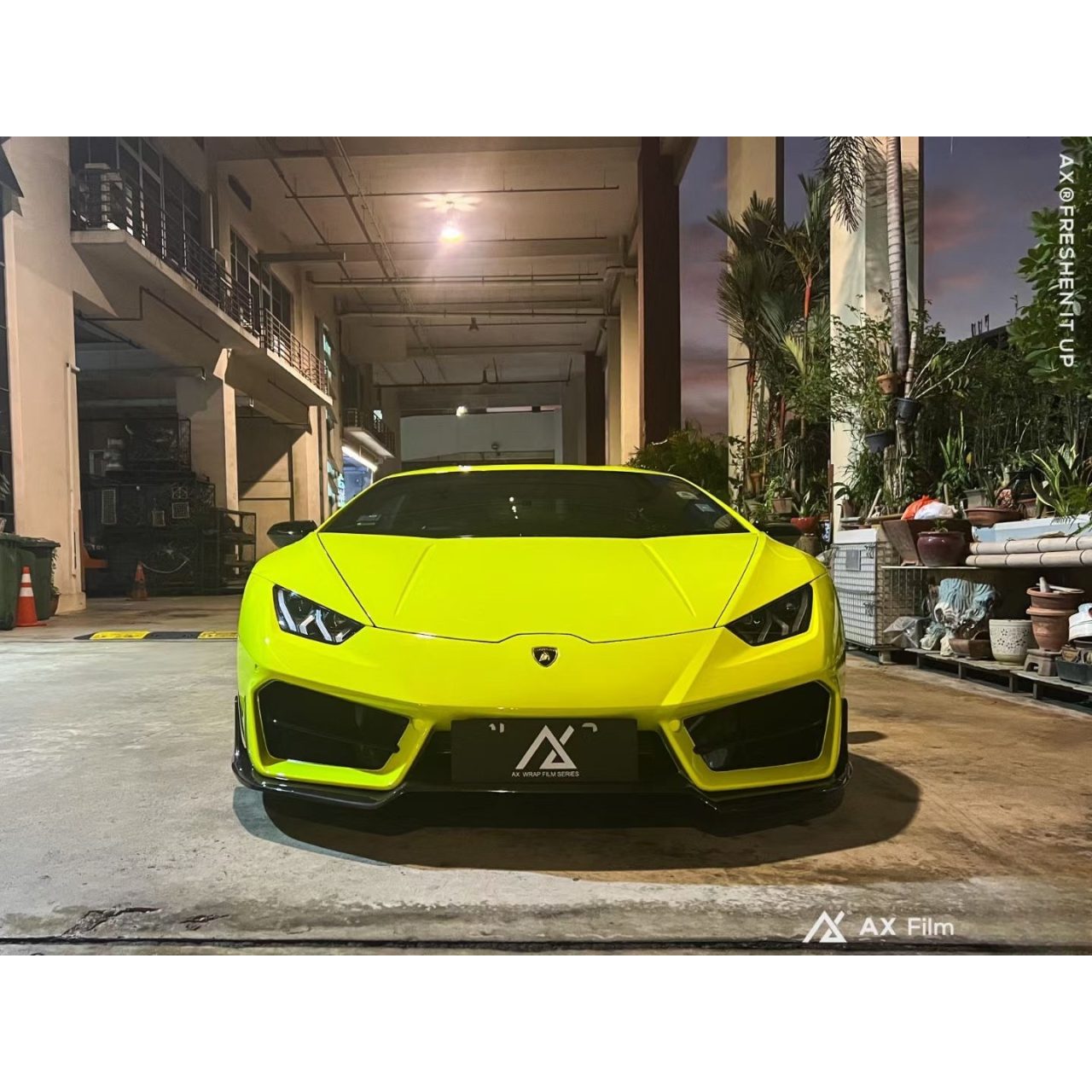 AX FLIM TPU ACID GREEN - XANH AXIT - Hình 5
