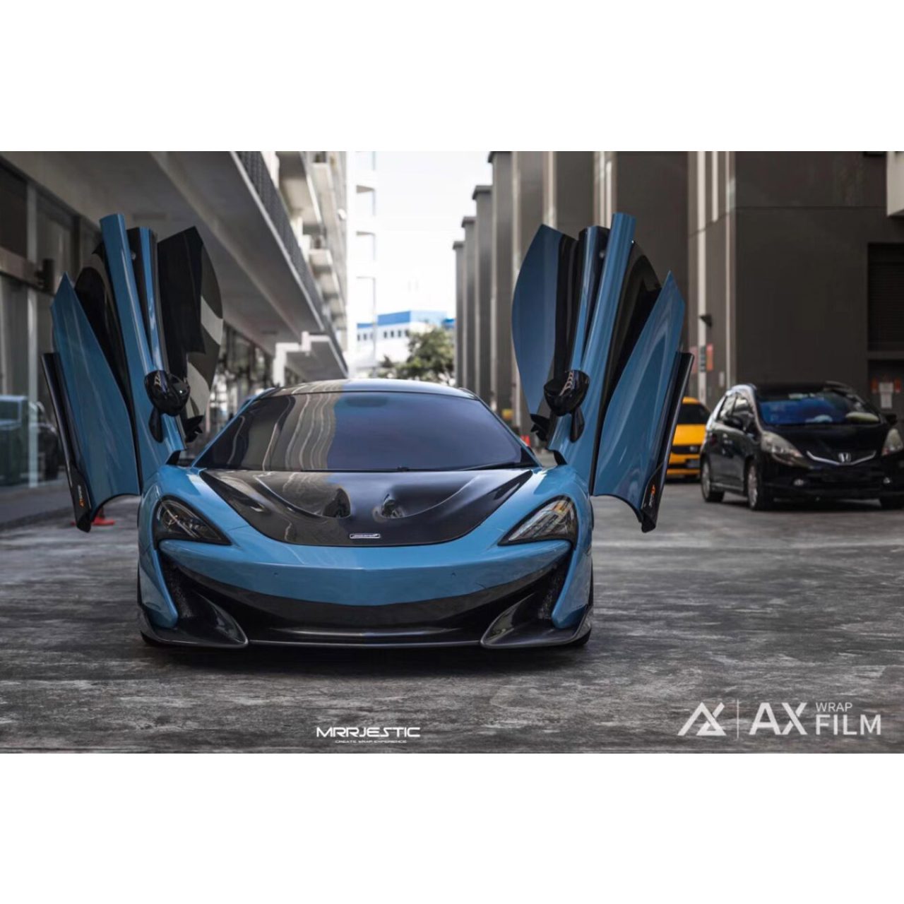 AX FLIM TPU CHINA BLUE  - XANH TRUNG HOA - Hình 2