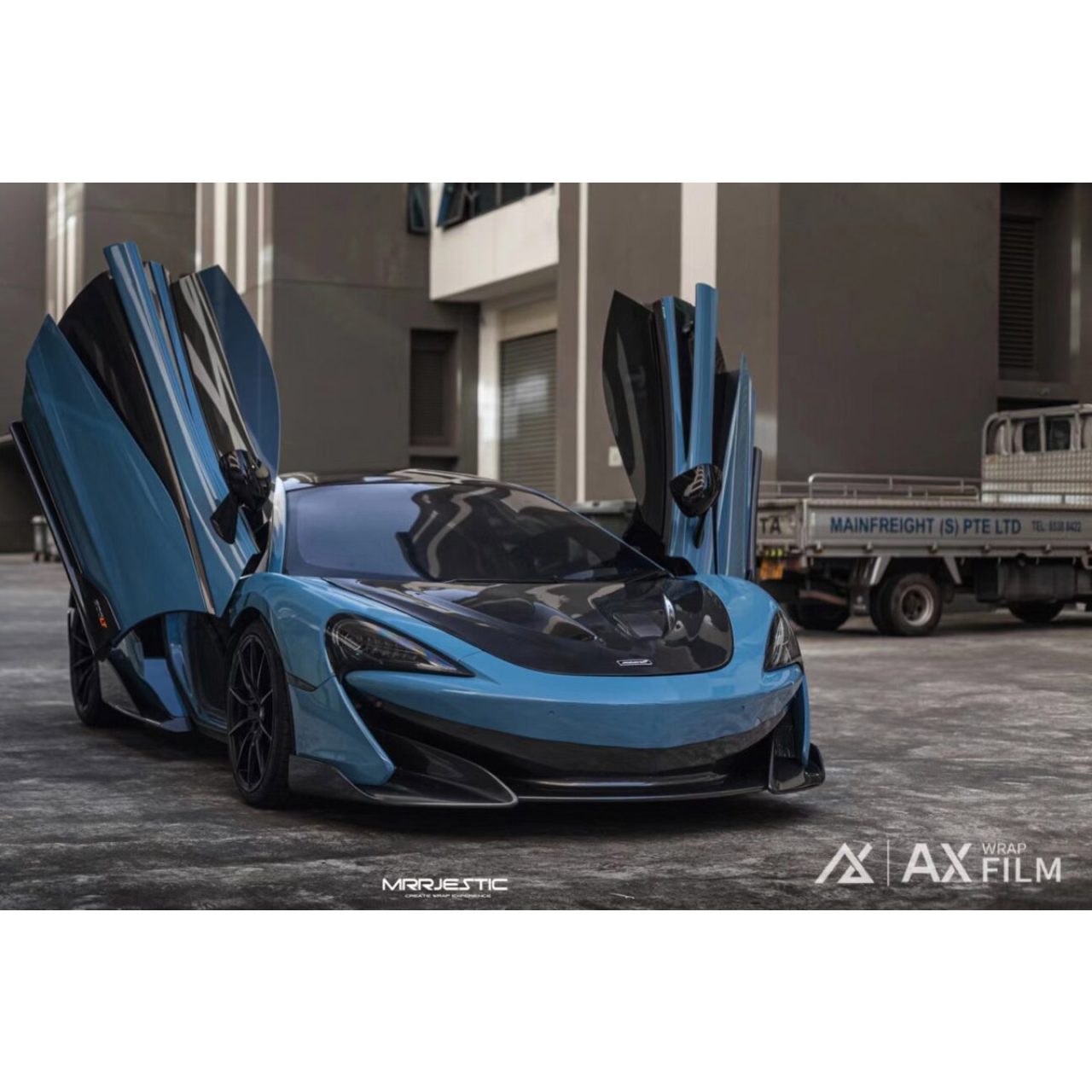 AX FLIM TPU CHINA BLUE  - XANH TRUNG HOA - Hình 3