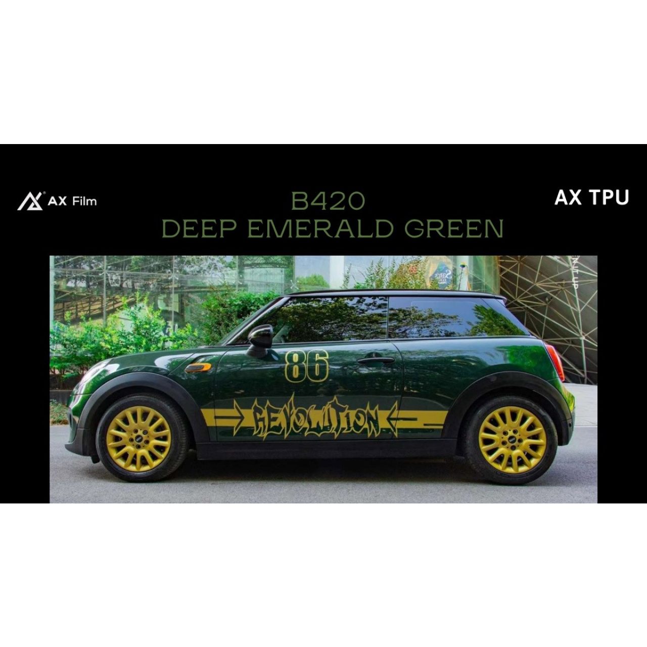 AX FLIM TPU DEEP EMERALD GREEN - XANH NGỌC LỤC BẢO - Hình 1