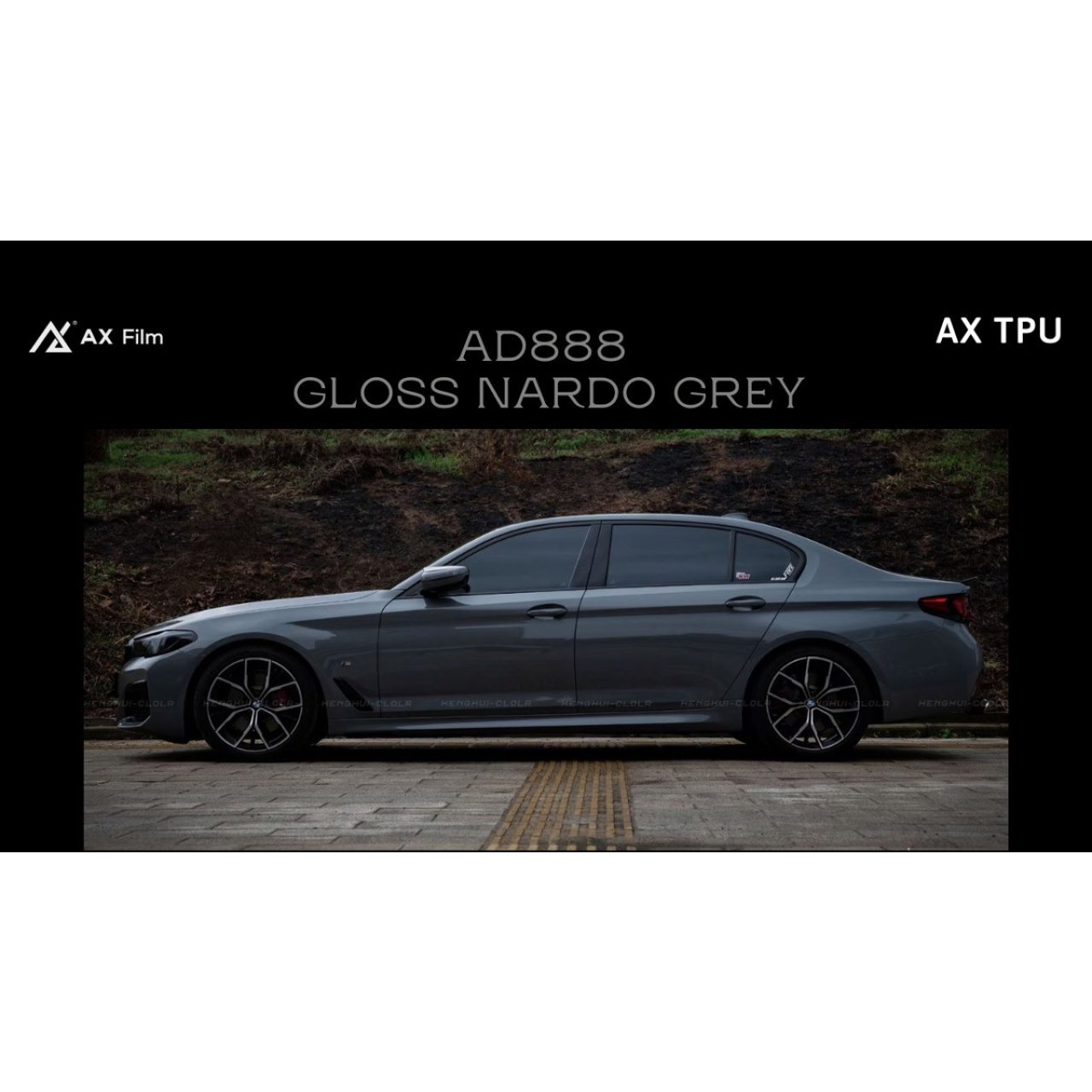 AX FLIM TPU Gloss Nardo Grey - XÁM NHẠT BÓNG - Hình 1