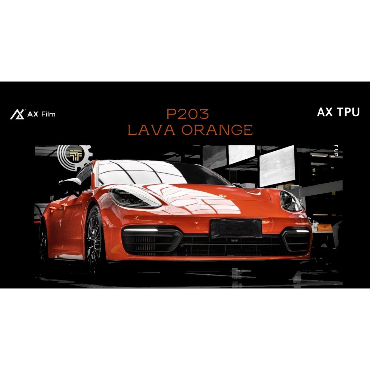 AX FLIM TPU LAVA ORANGE - CAM DUNG NHAM - Hình 1