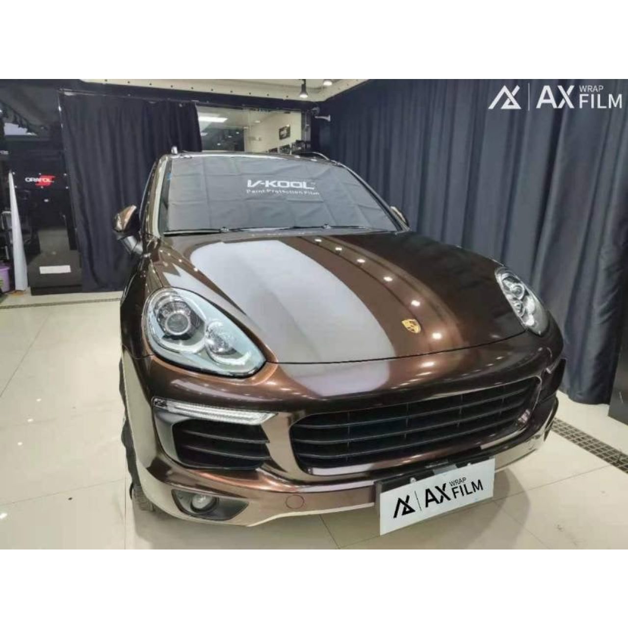 AX FLIM TPU MAHOGANY METALLIC - NÂU GỖ GỤ KIM LOẠI - Hình 4