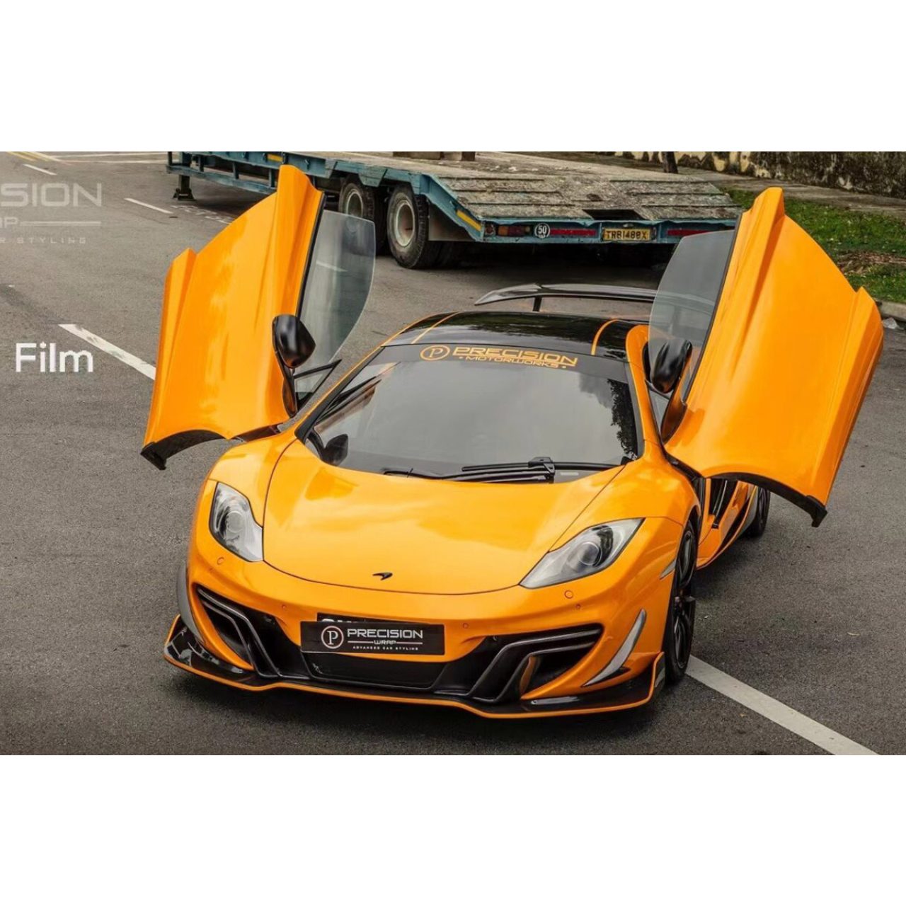 AX FLIM TPU MCLAREN ORANGE - CAM MCLAREN - Hình 5