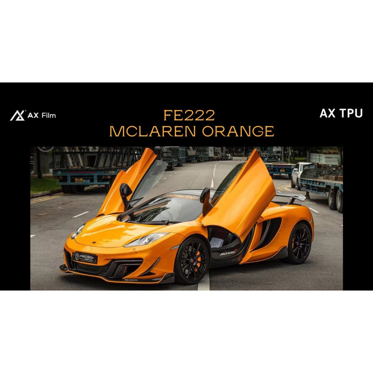 AX FLIM TPU MCLAREN ORANGE - CAM MCLAREN - Hình 1