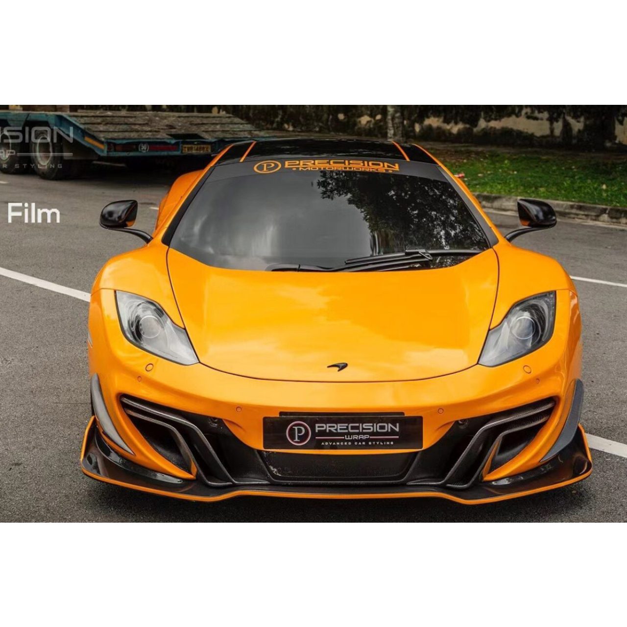 AX FLIM TPU MCLAREN ORANGE - CAM MCLAREN - Hình 2