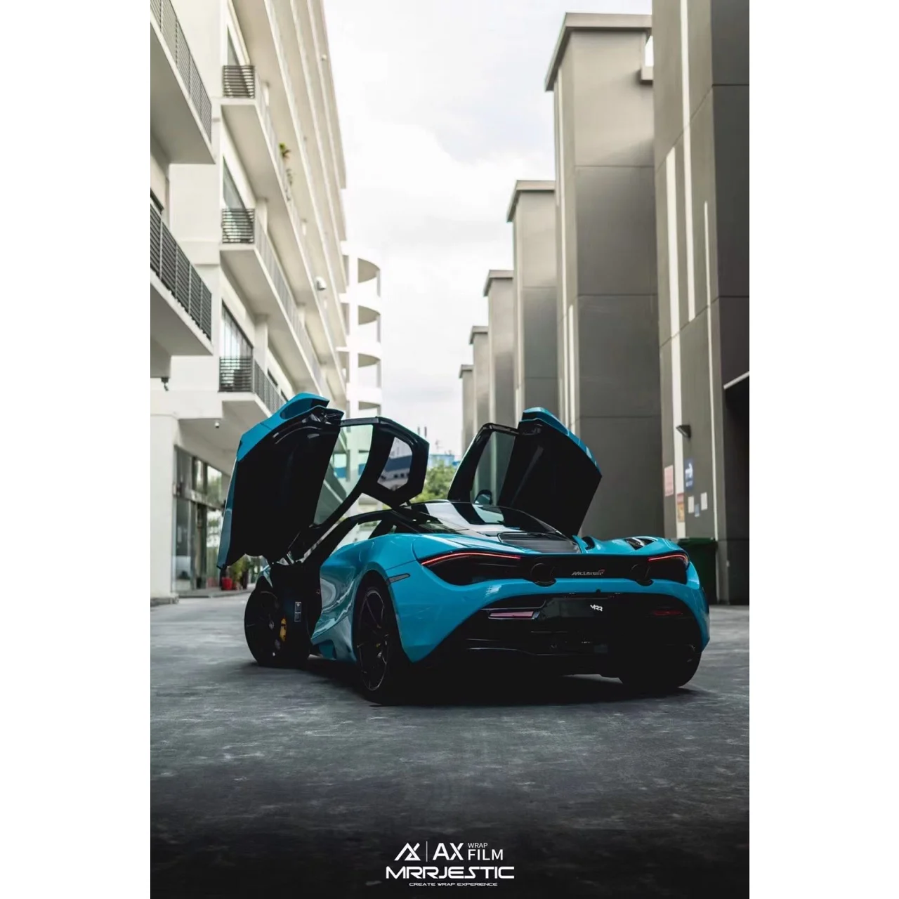 AX FLIM TPU MIAMI BLUE - MÀU XANH TRỜI MIAMI - Hình 4