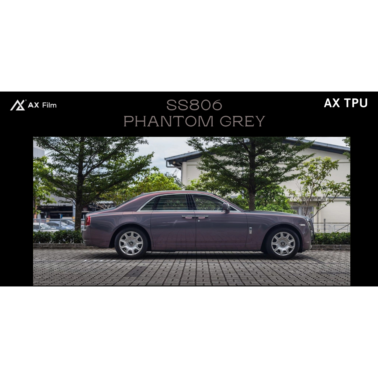 AX FLIM TPU PHANTOM GREY - XÁM BÓNG MA - Hình 1