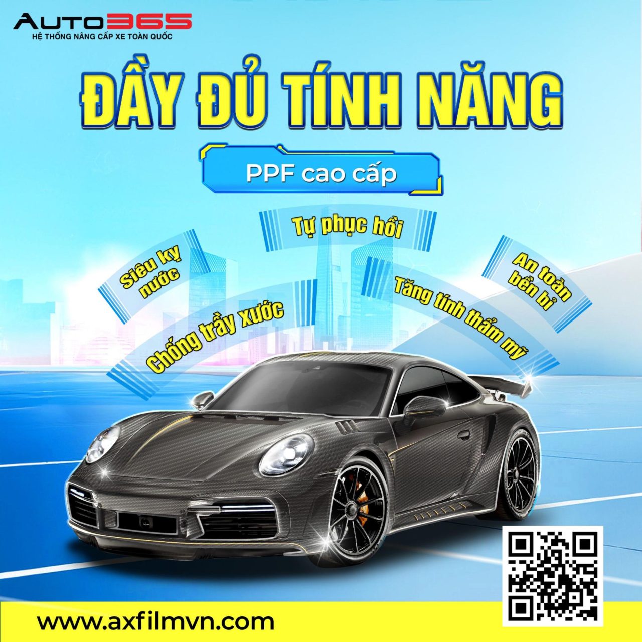 AX FILM CLEAR PPF CARBON FIBER - Hình 3