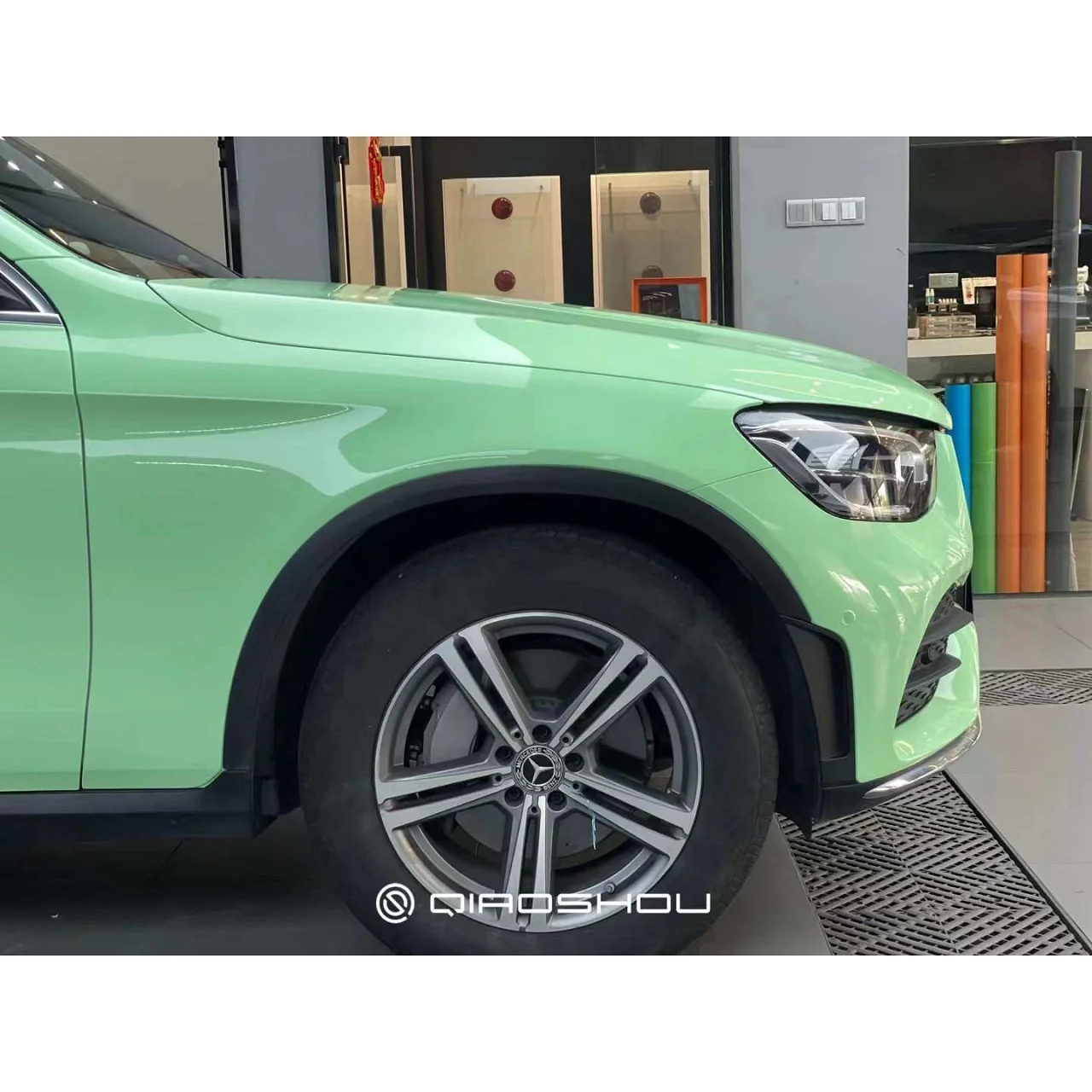 AX WRAP FILM ASH GREEN - XANH TRO - Hình 3