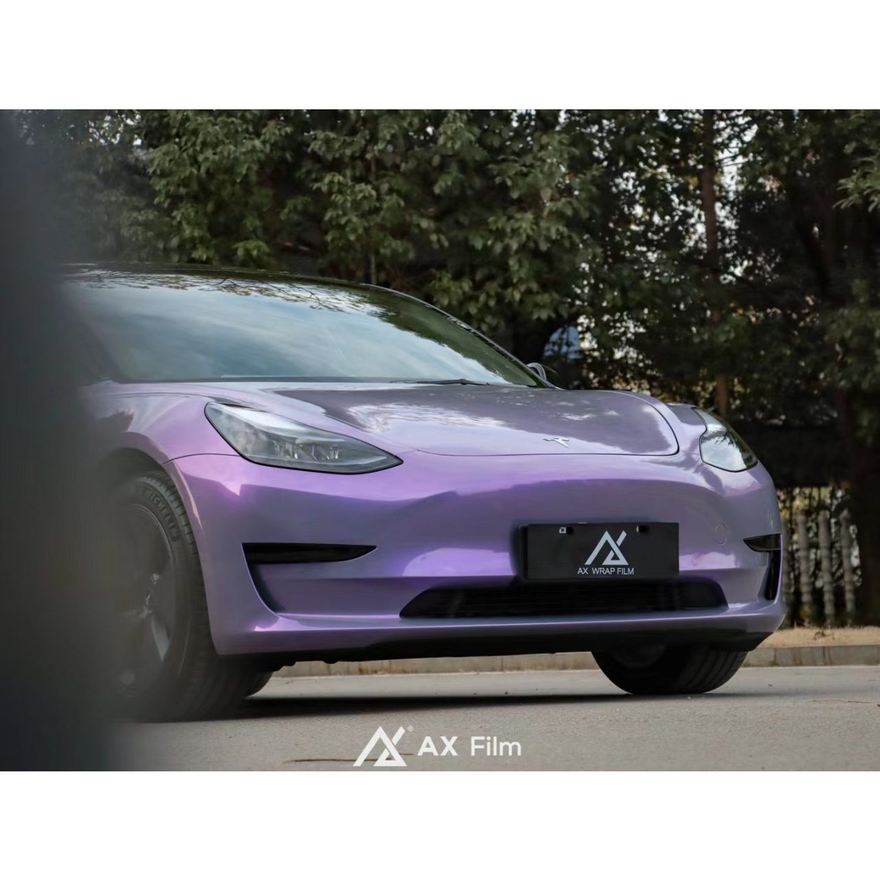 AX WRAP FILM FANTASTIC GREY PURPLE - MÀU XÁM TÍM FANTASTIC - Hình 1