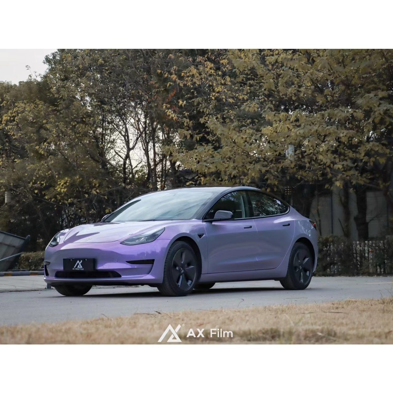 AX WRAP FILM FANTASTIC GREY PURPLE - MÀU XÁM TÍM FANTASTIC - Hình 2