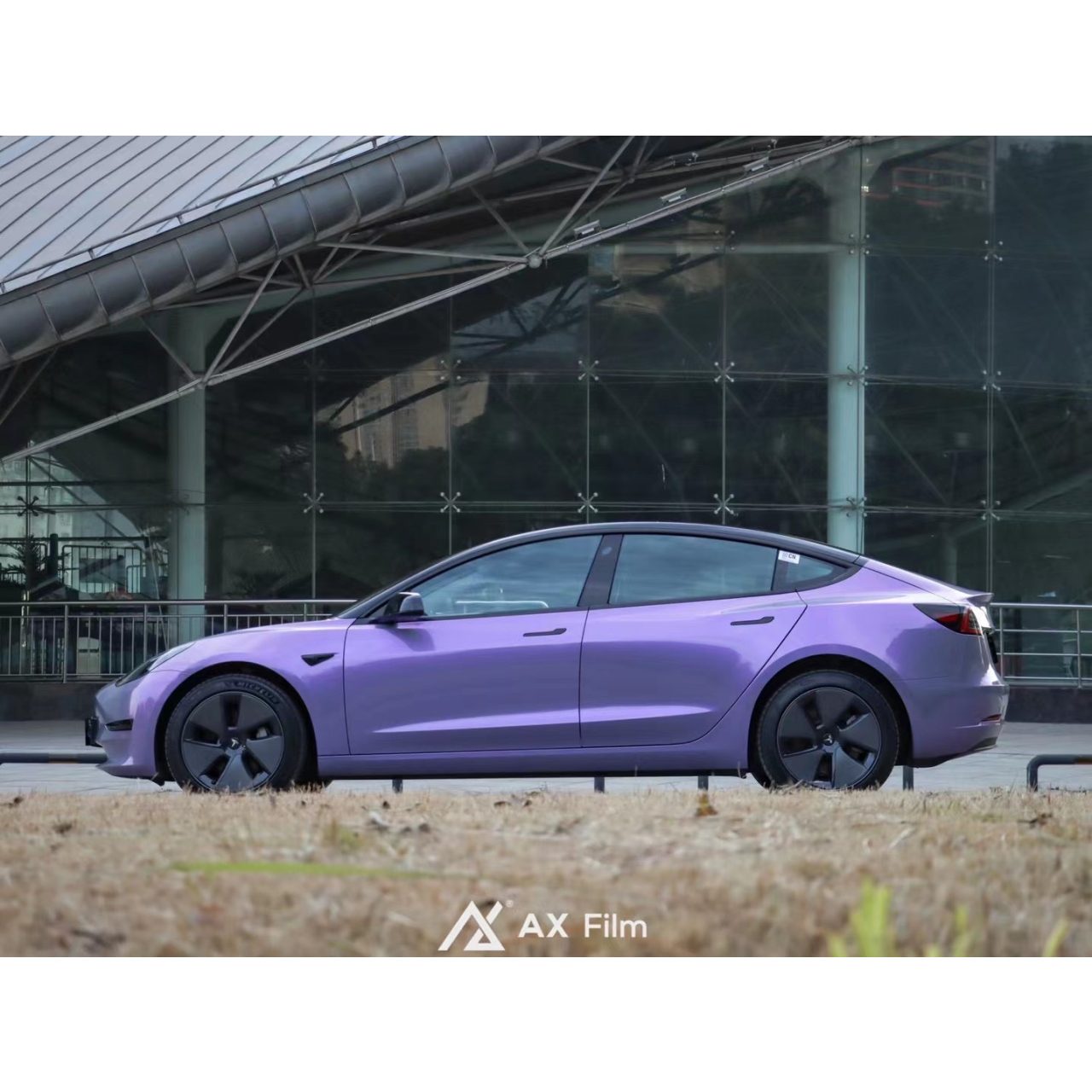 AX WRAP FILM FANTASTIC GREY PURPLE - MÀU XÁM TÍM FANTASTIC - Hình 3