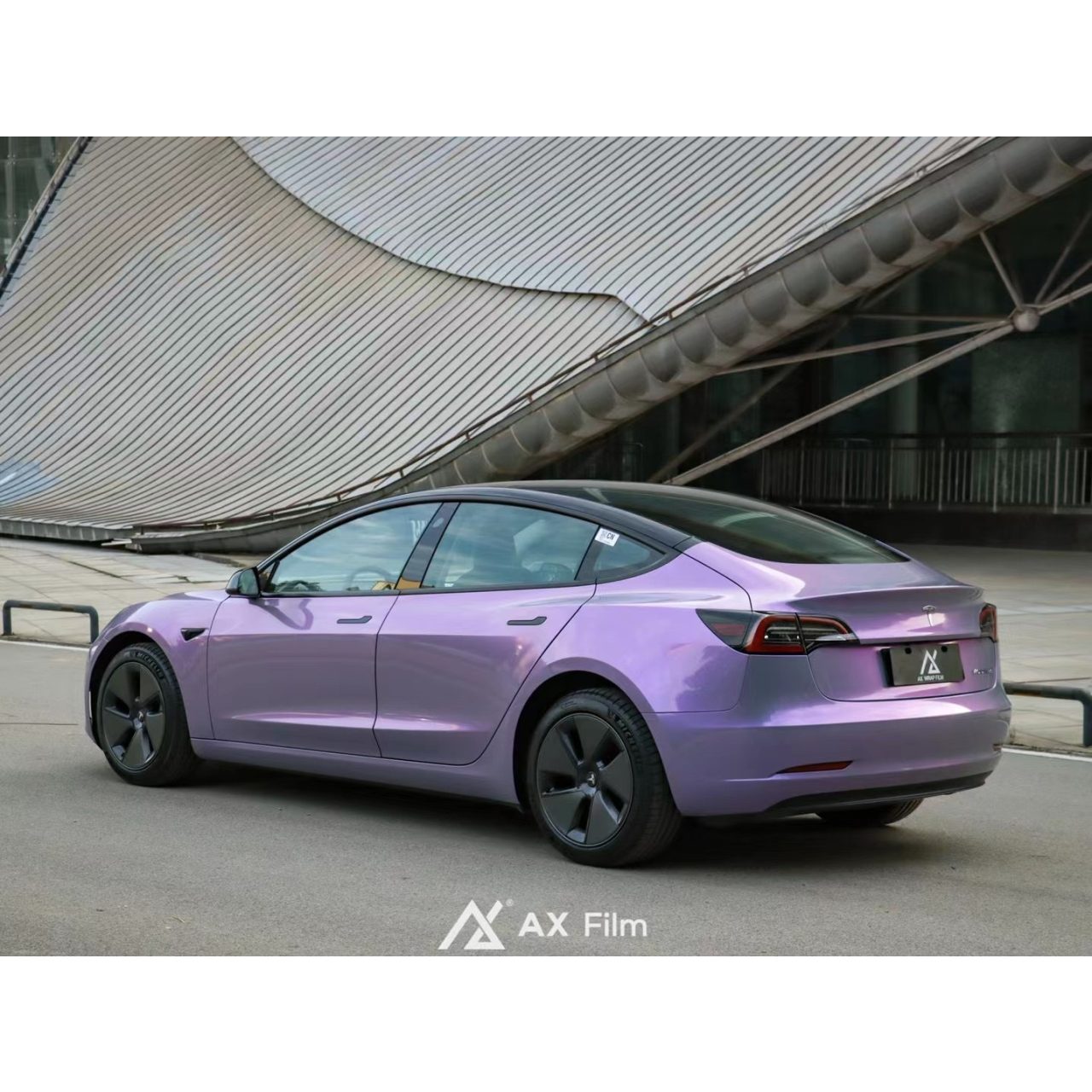 AX WRAP FILM FANTASTIC GREY PURPLE - MÀU XÁM TÍM FANTASTIC - Hình 4