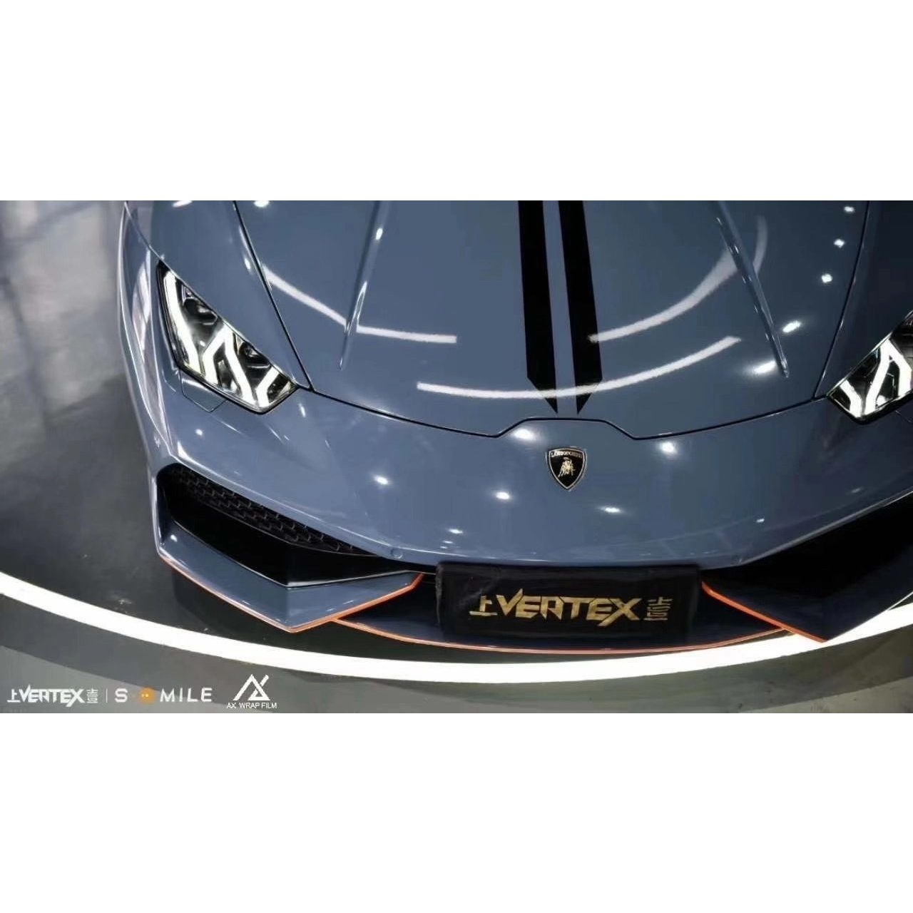 AX WRAP FILM GLOSS CEMENT GRAY – XÁM XI MĂNG BÓNG LAMBORGHINI - Hình 2