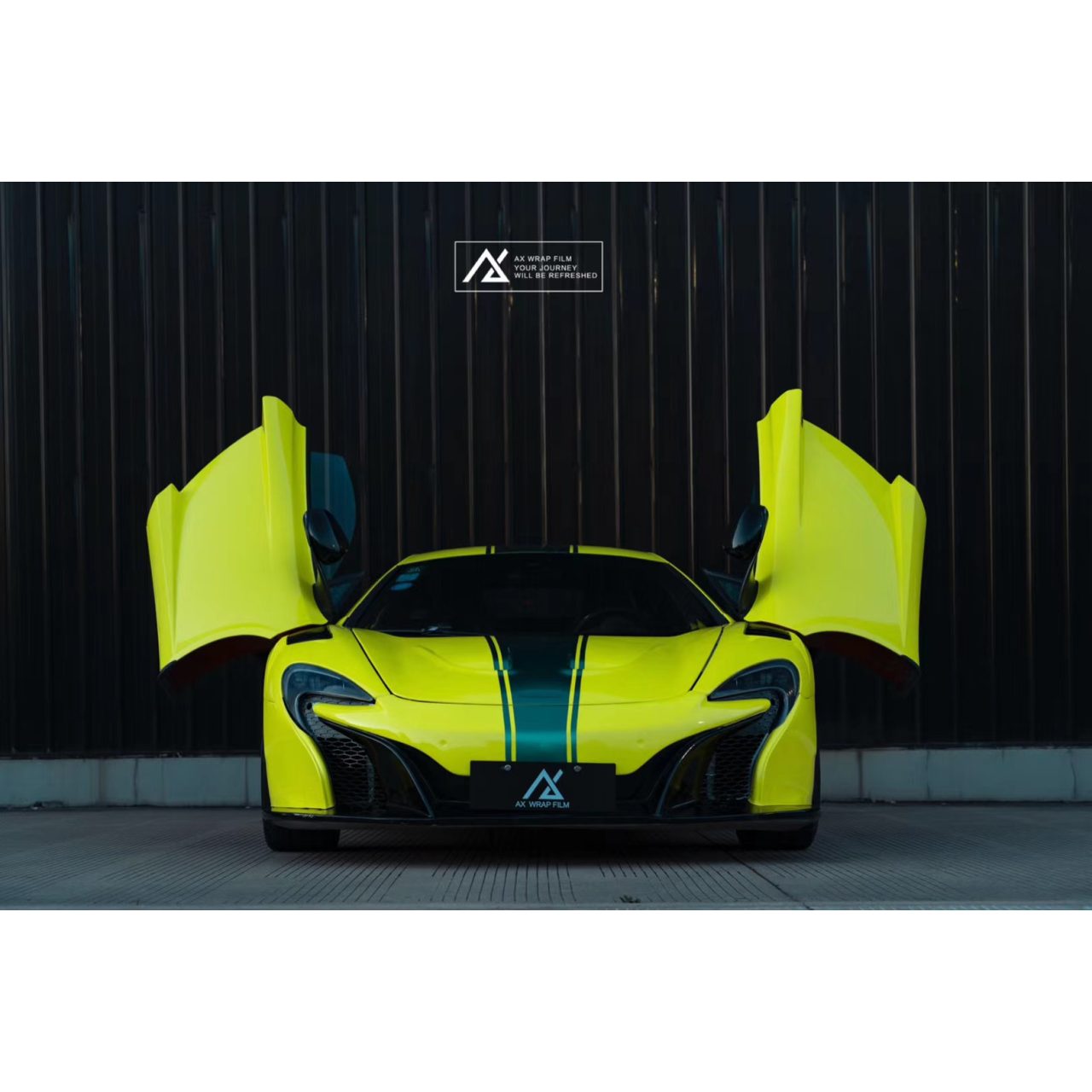 AX WRAP FILM GLOSS LEMON YELLOW – VÀNG CHANH BÓNG MCLAREN - Hình 2