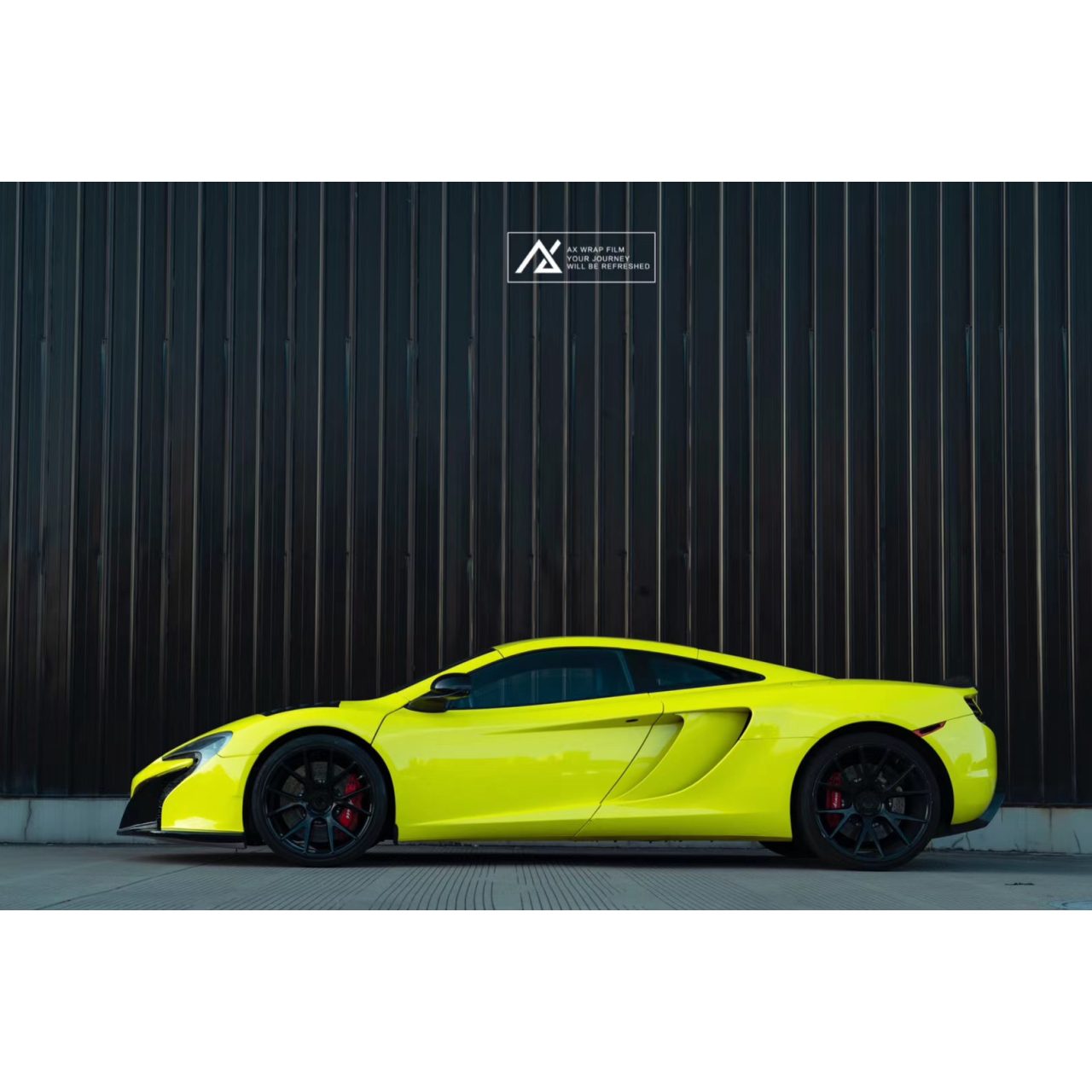 AX WRAP FILM GLOSS LEMON YELLOW – VÀNG CHANH BÓNG MCLAREN - Hình 4