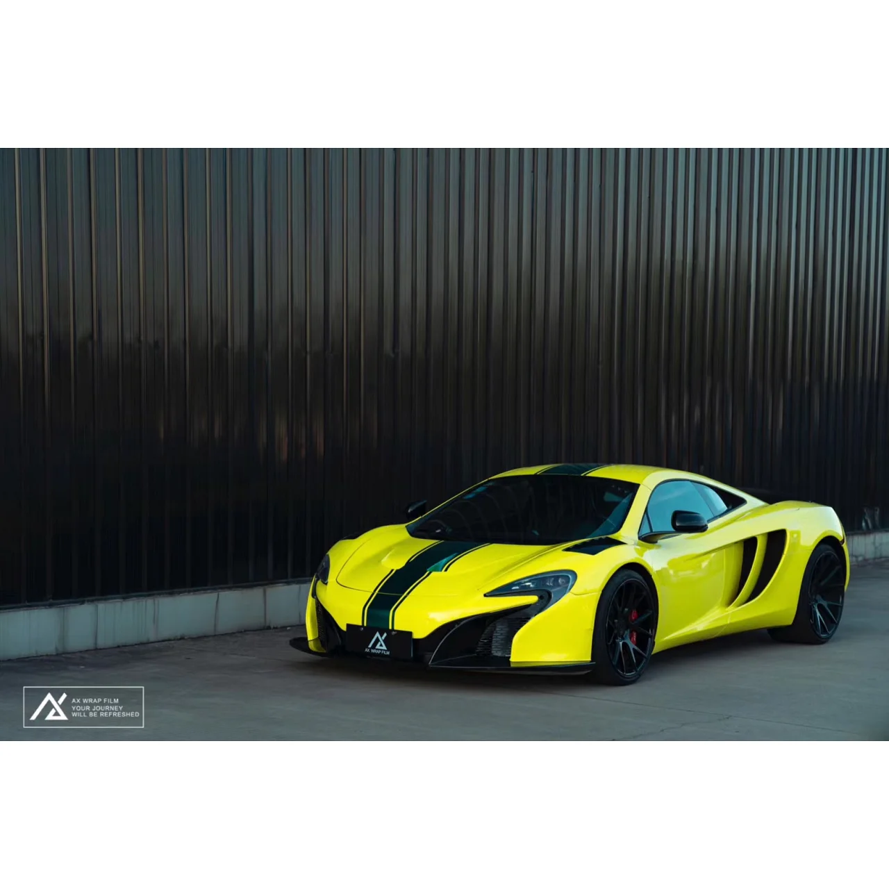 AX WRAP FILM GLOSS LEMON YELLOW – VÀNG CHANH BÓNG MCLAREN - Hình 5
