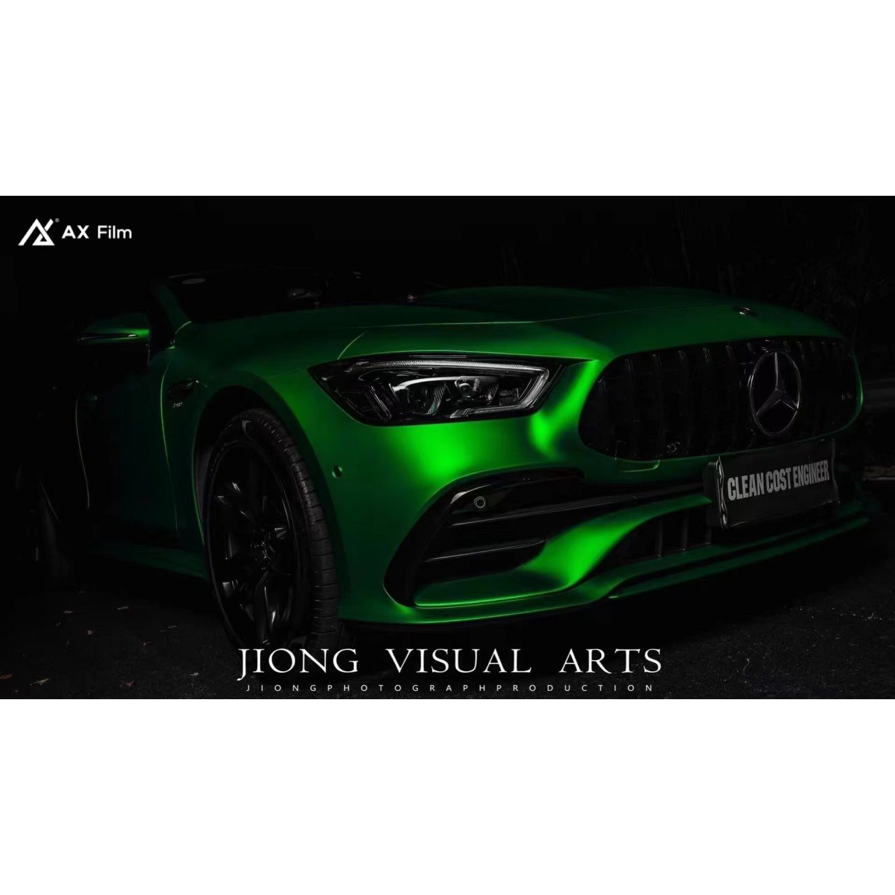 AX WRAP FILM MATTE CHROME METALLIC GREEN - MÀU XANH KIM LOẠI MÀ CROM MỜ - Hình 2