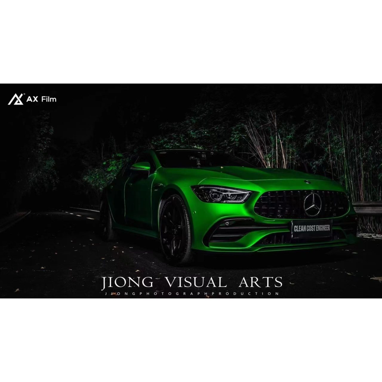 AX WRAP FILM MATTE CHROME METALLIC GREEN - MÀU XANH KIM LOẠI MÀ CROM MỜ - Hình 5