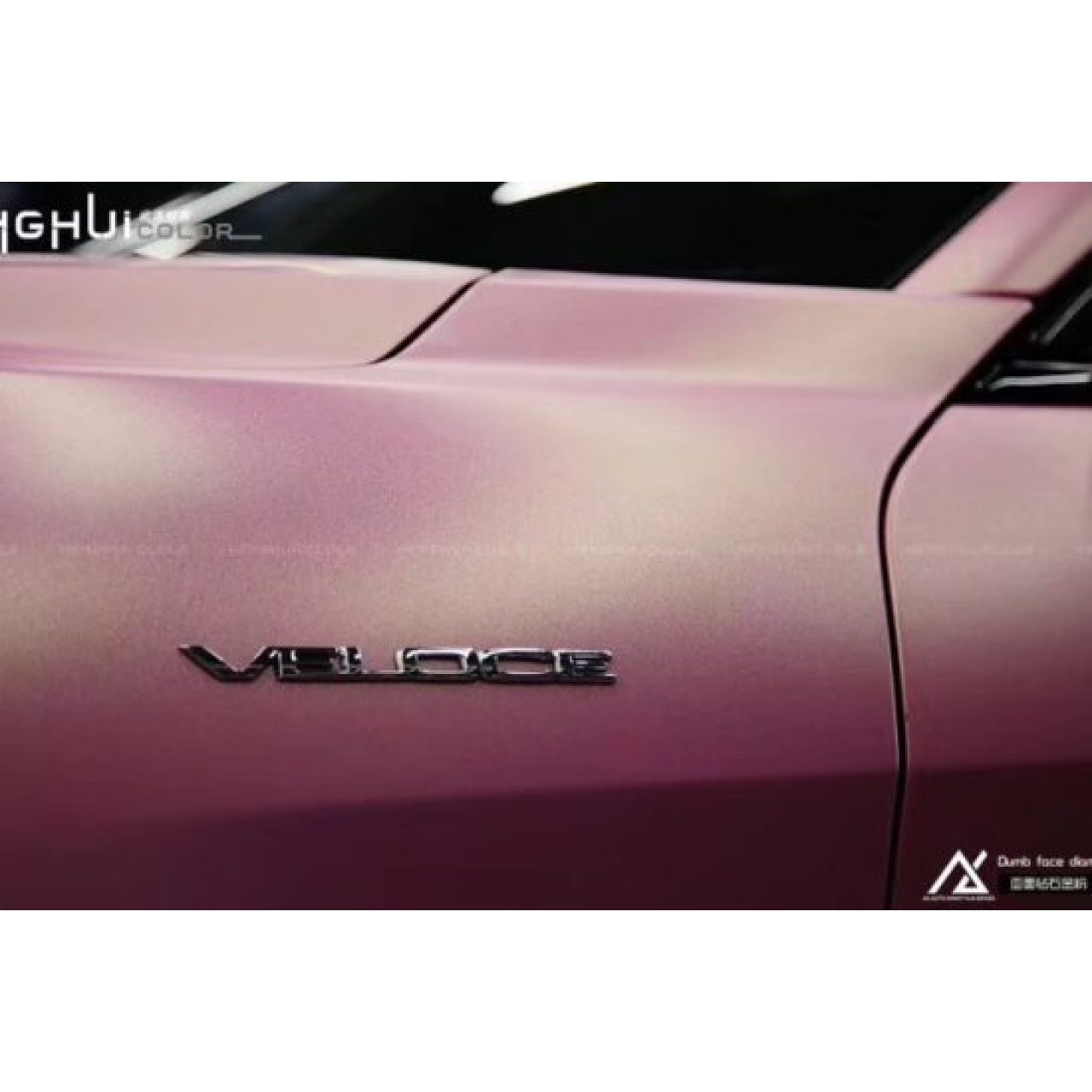 AX WRAP FILM MATTE DIAMOND CHARM GOLDEN PINK - MÀU VÀNG HỒNG ÁNH KIM CƯƠNG MỜ QUYẾN RŨ - Hình 3