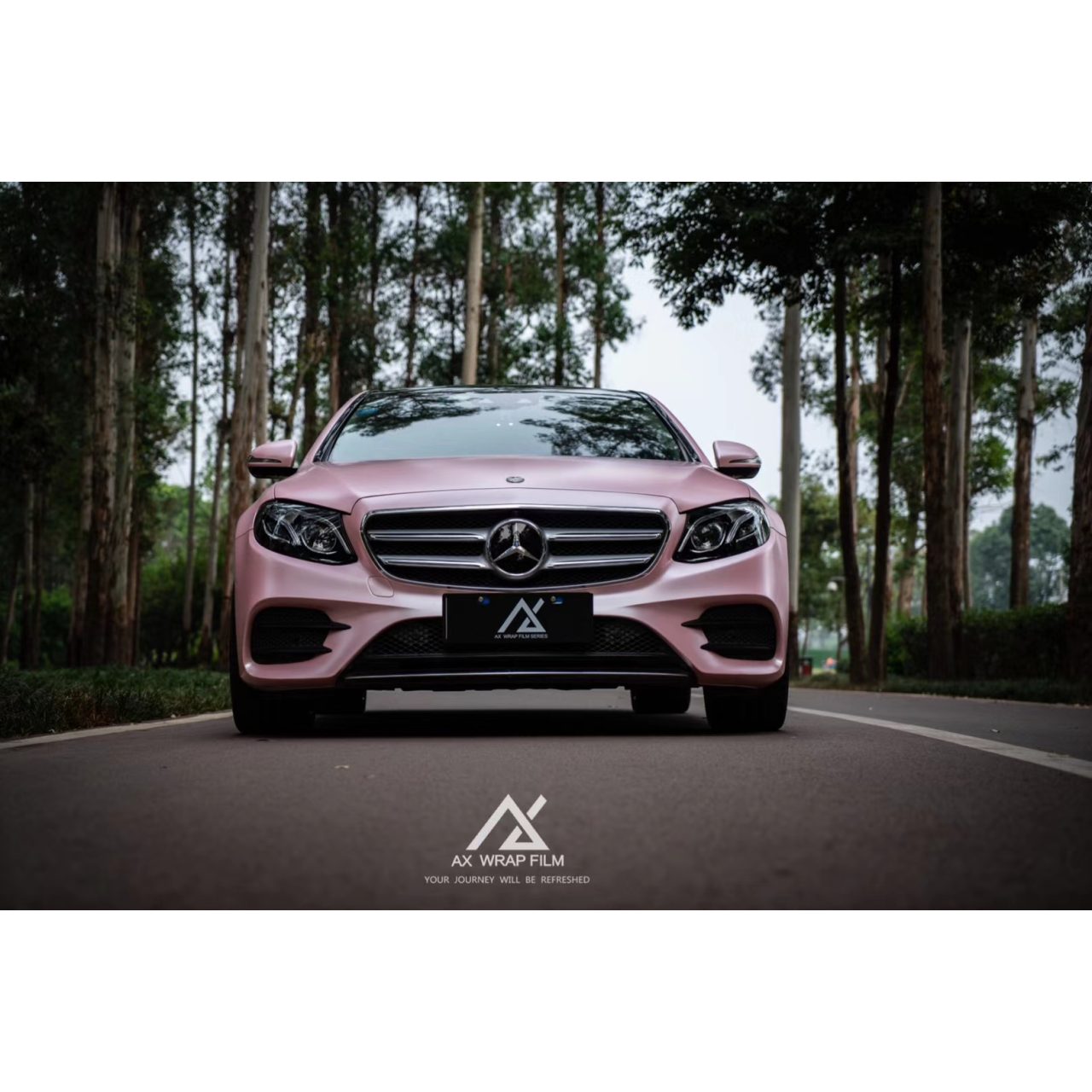 AX WRAP FILM PEARL METALLIC SAKURA PINK - HỒNG SAKURA ÁNH KIM NGỌC TRAI - Hình 2