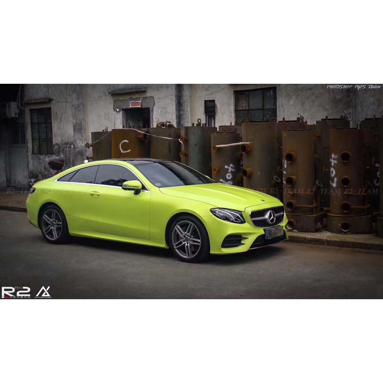 AX WRAP FILM PEARL METALLIC TENDER GREEN - MÀU XANH NGỌC TRAI DỊU DÀNG - Hình 1