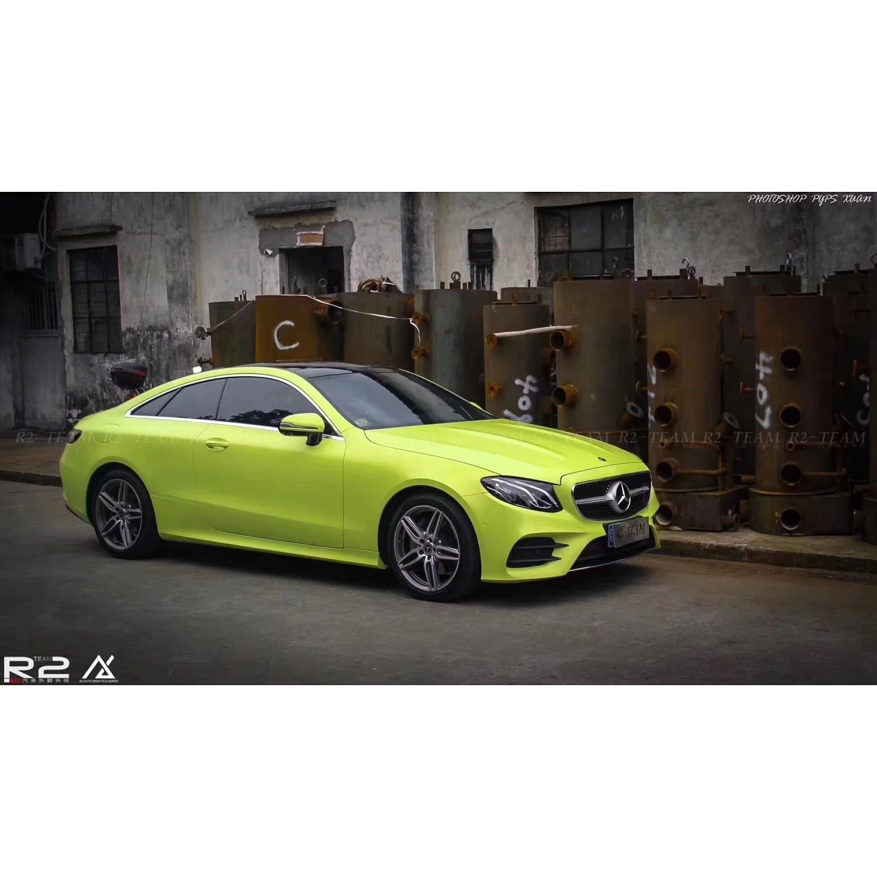 AX WRAP FILM PEARL METALLIC TENDER GREEN - MÀU XANH NGỌC TRAI DỊU DÀNG - Hình 1