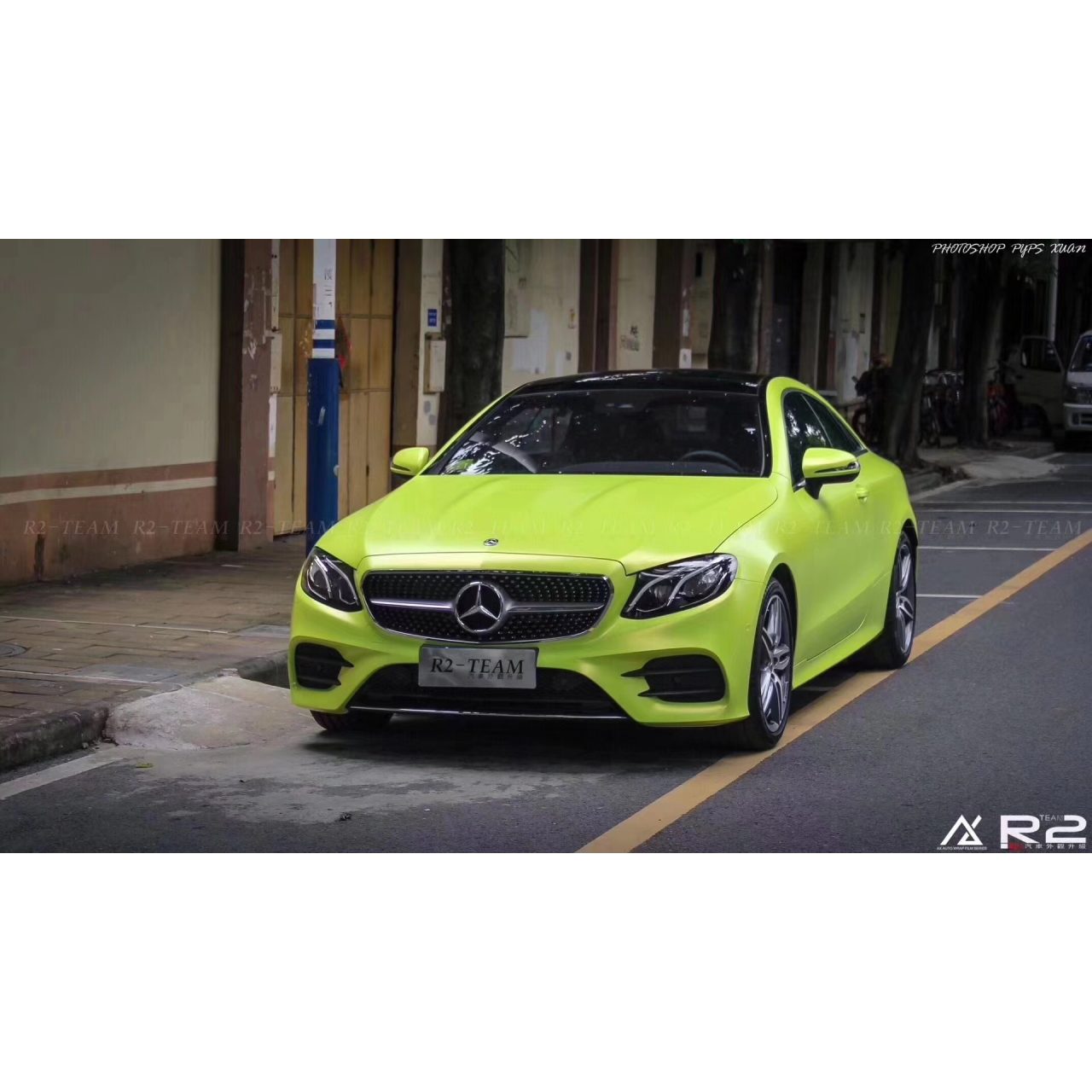 AX WRAP FILM PEARL METALLIC TENDER GREEN - MÀU XANH NGỌC TRAI DỊU DÀNG - Hình 2