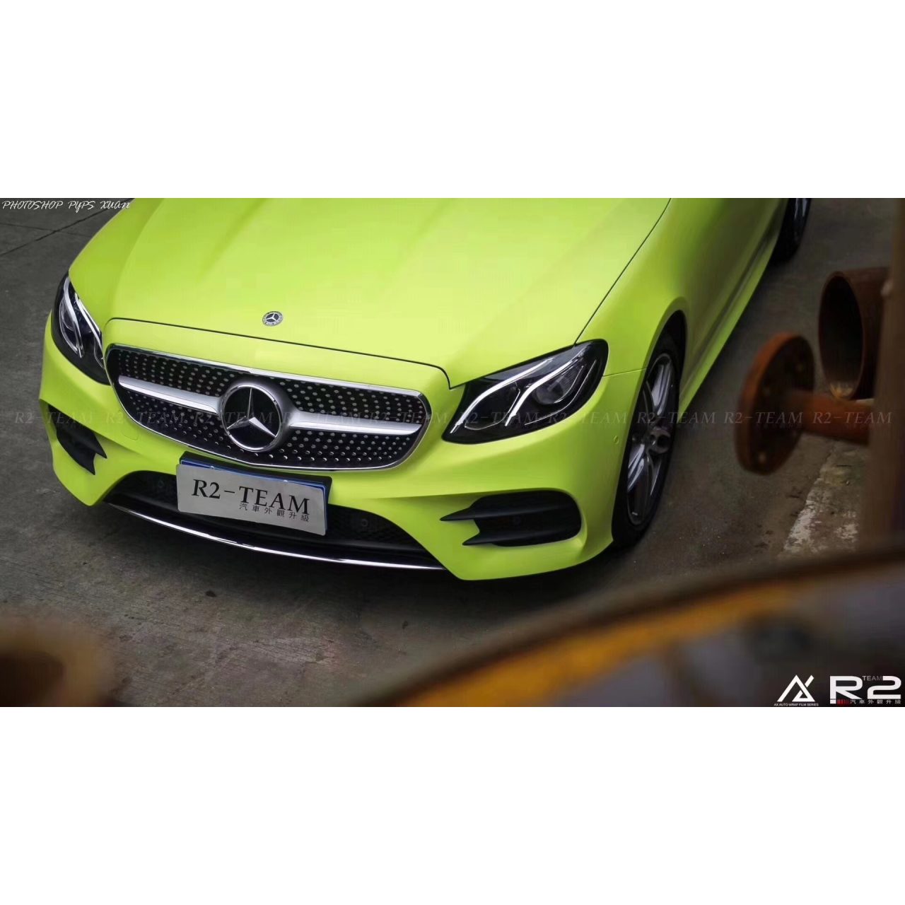 AX WRAP FILM PEARL METALLIC TENDER GREEN - MÀU XANH NGỌC TRAI DỊU DÀNG - Hình 4