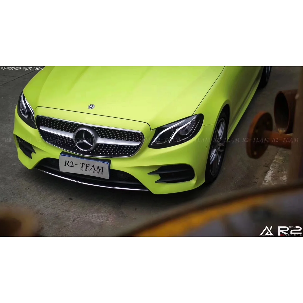 AX WRAP FILM PEARL METALLIC TENDER GREEN - MÀU XANH NGỌC TRAI DỊU DÀNG - Hình 4