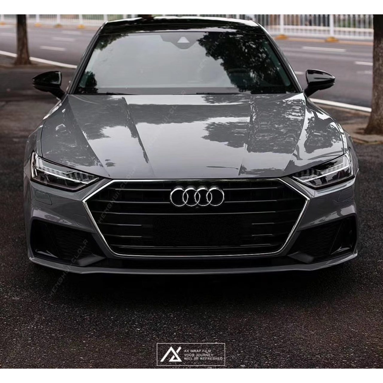 AX WRAP FILM ULTRA GLOSS NANDO GRAY - XÁM NARDO SIÊU BÓNG - Hình 5
