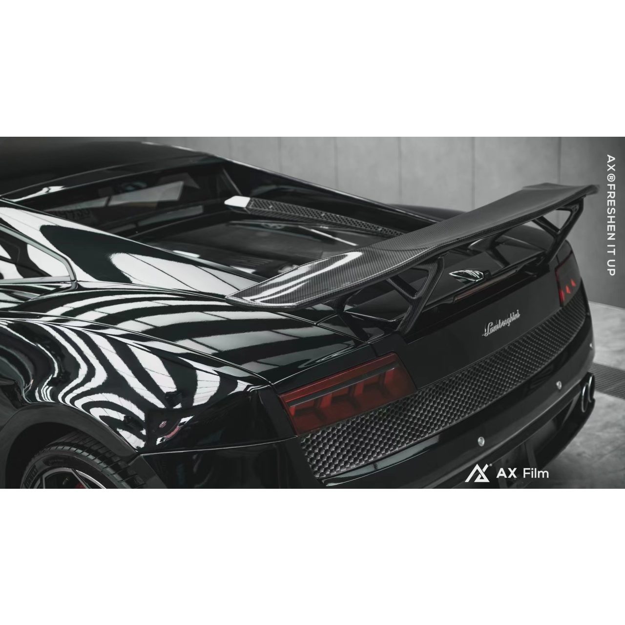 AX PPF/WRAP FILM ULTRA GLOSS PIANO BLACK – ĐEN PIANO SIÊU BÓNG LAMBORGHINI - Hình 4