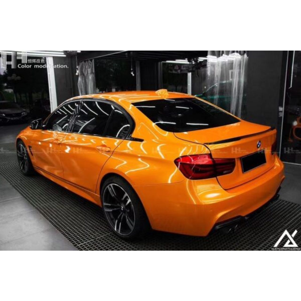 AX WRAP FILM CORAL ORANGE - MÀU CAM SAN HÔ - Hình 3