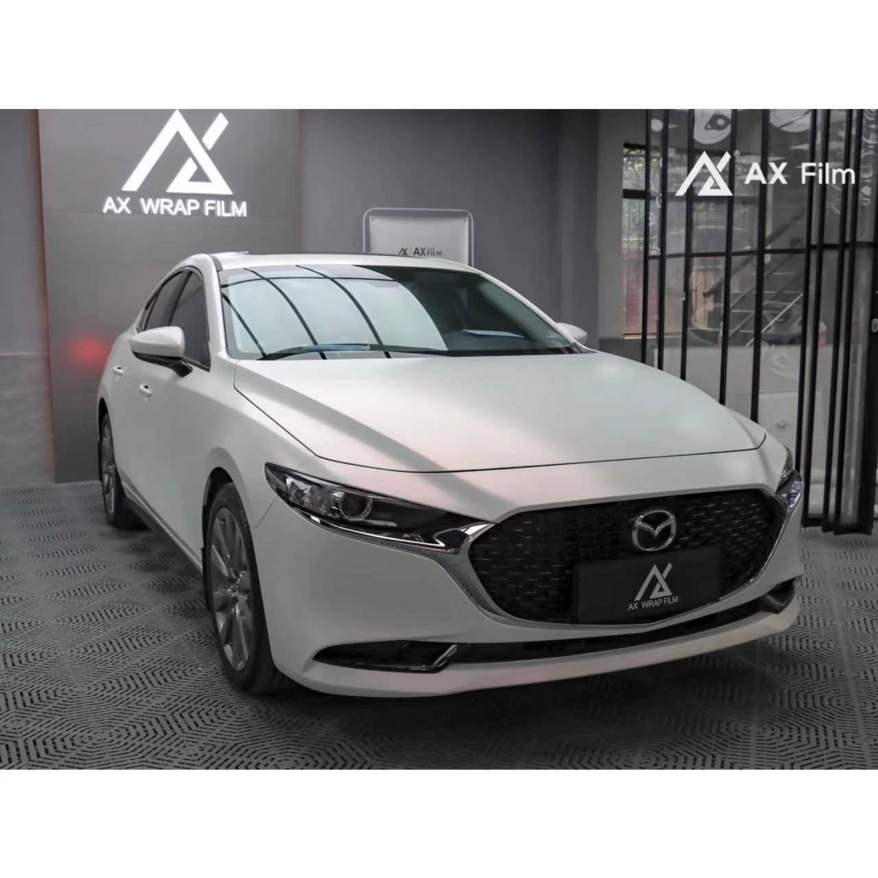 AX WRAP FILM PEARL METALLIC WHITE IRIDESCENT RED - NGỌC TRAI ÁNH KIM ĐỎ - Hình 5