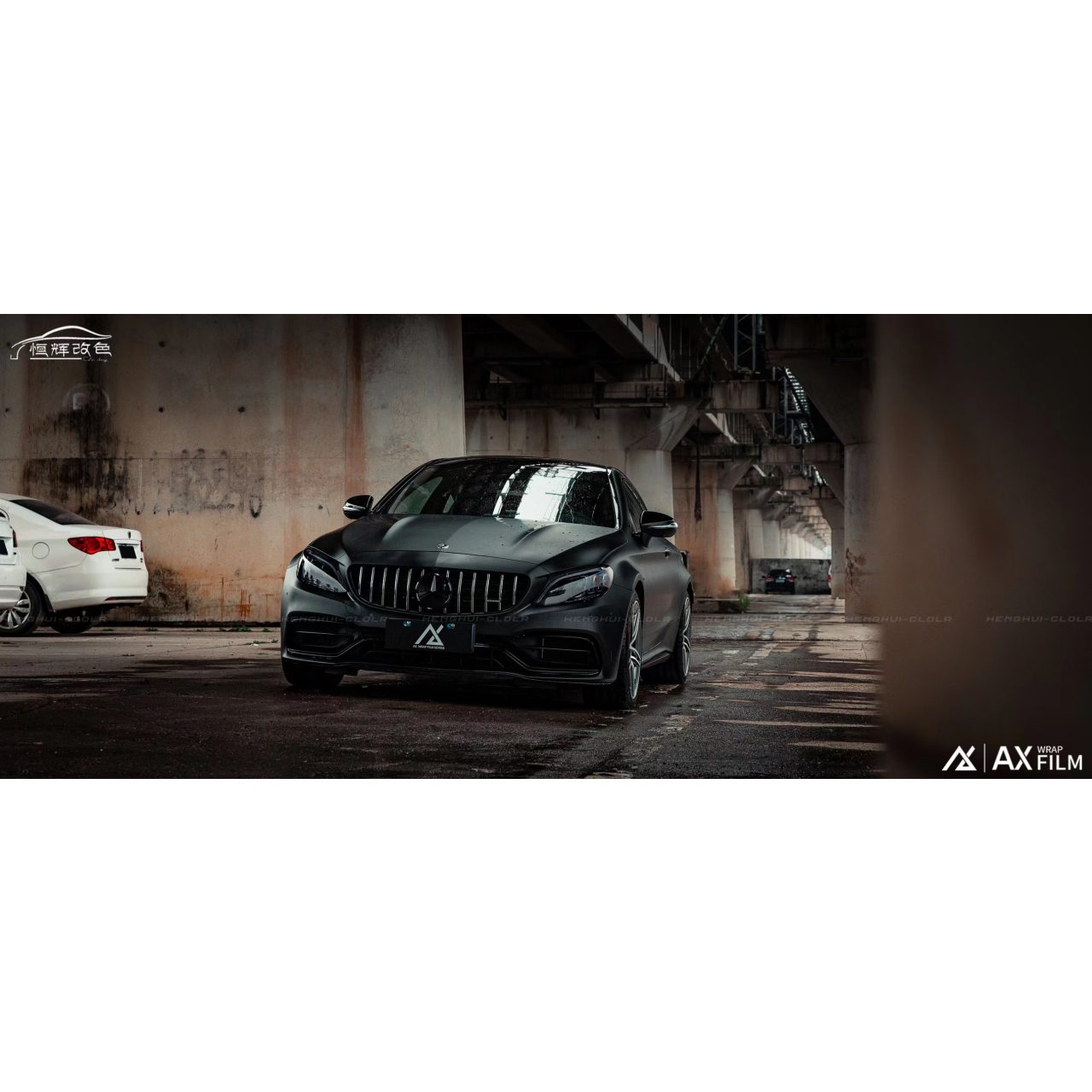 AX WRAP FILM SATIN BLACK - MÀU ĐEN SATIN - Hình 4