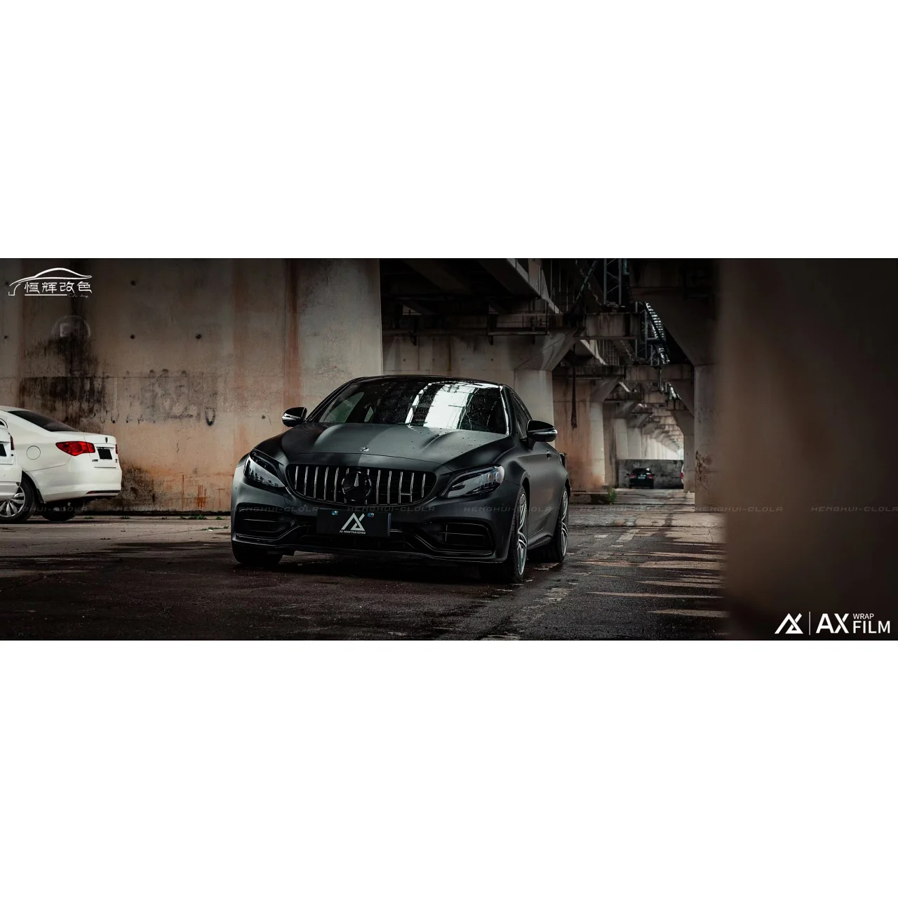 AX Wrap Film Satin Black - màu đen satin - Hình 4