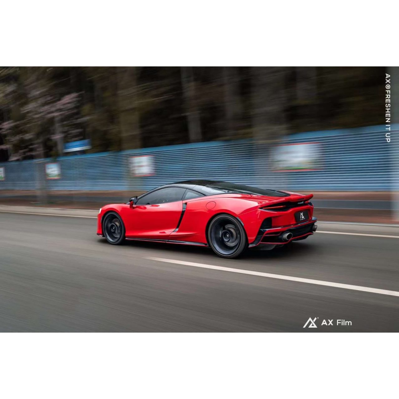 AX WRAP FILM CARMINE RED - Hình 5