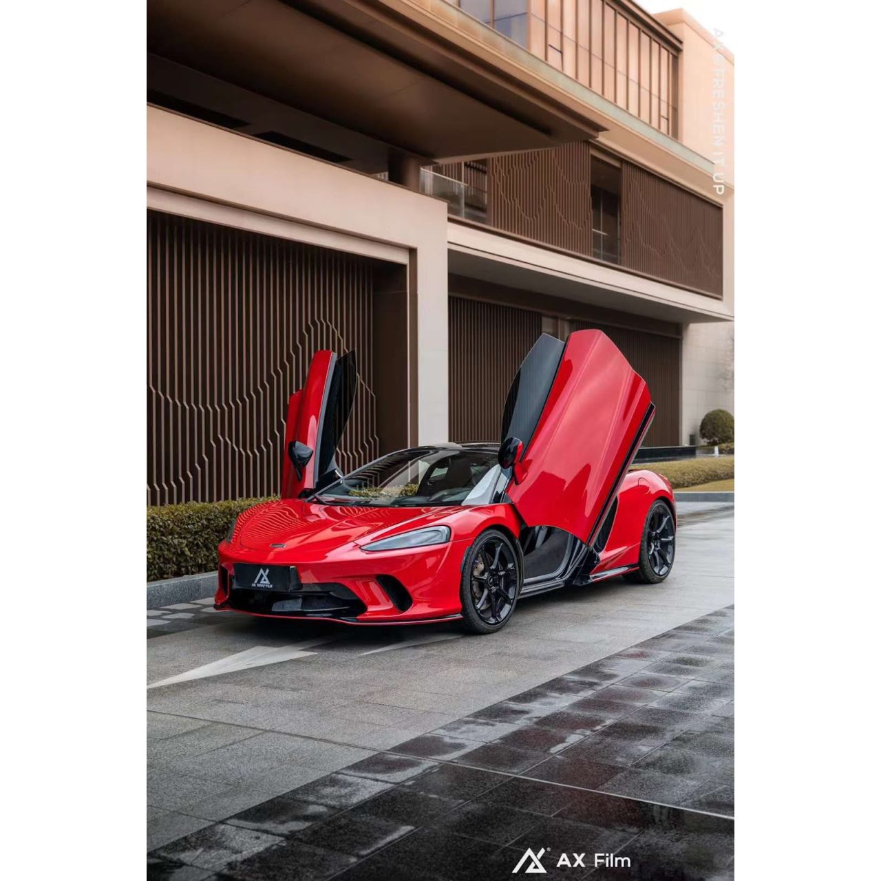 AX WRAP FILM CARMINE RED - Hình 1