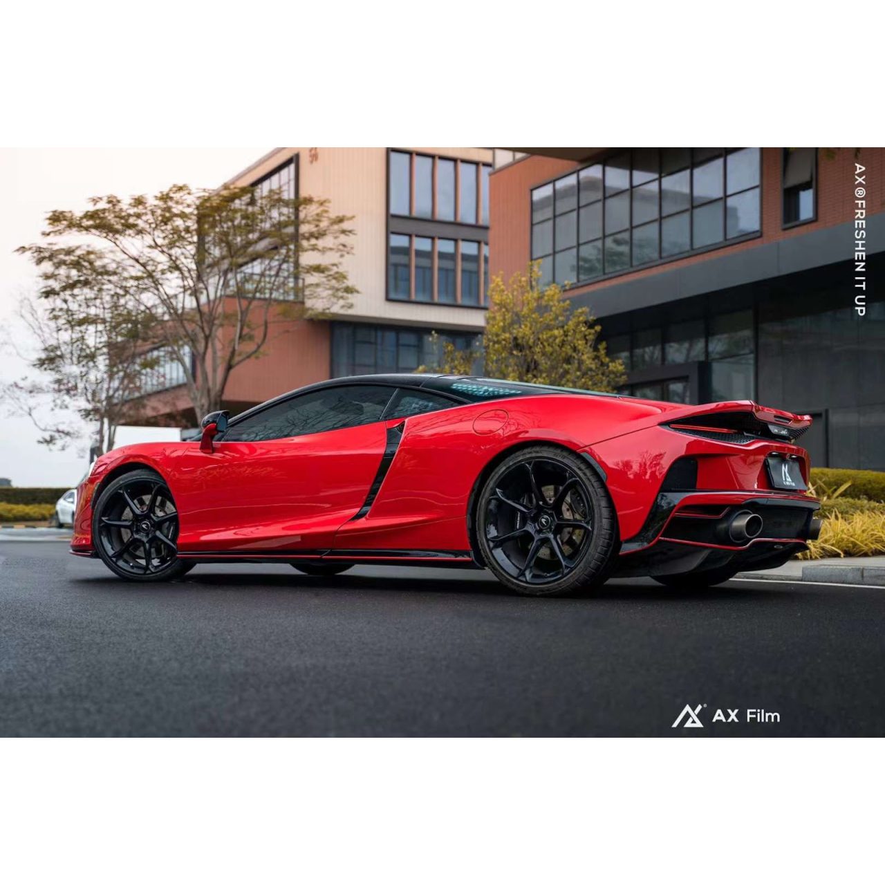 AX WRAP FILM CARMINE RED - Hình 4