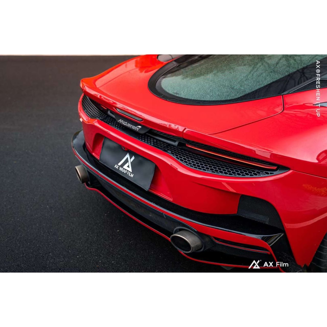 AX WRAP FILM CARMINE RED - Hình 2
