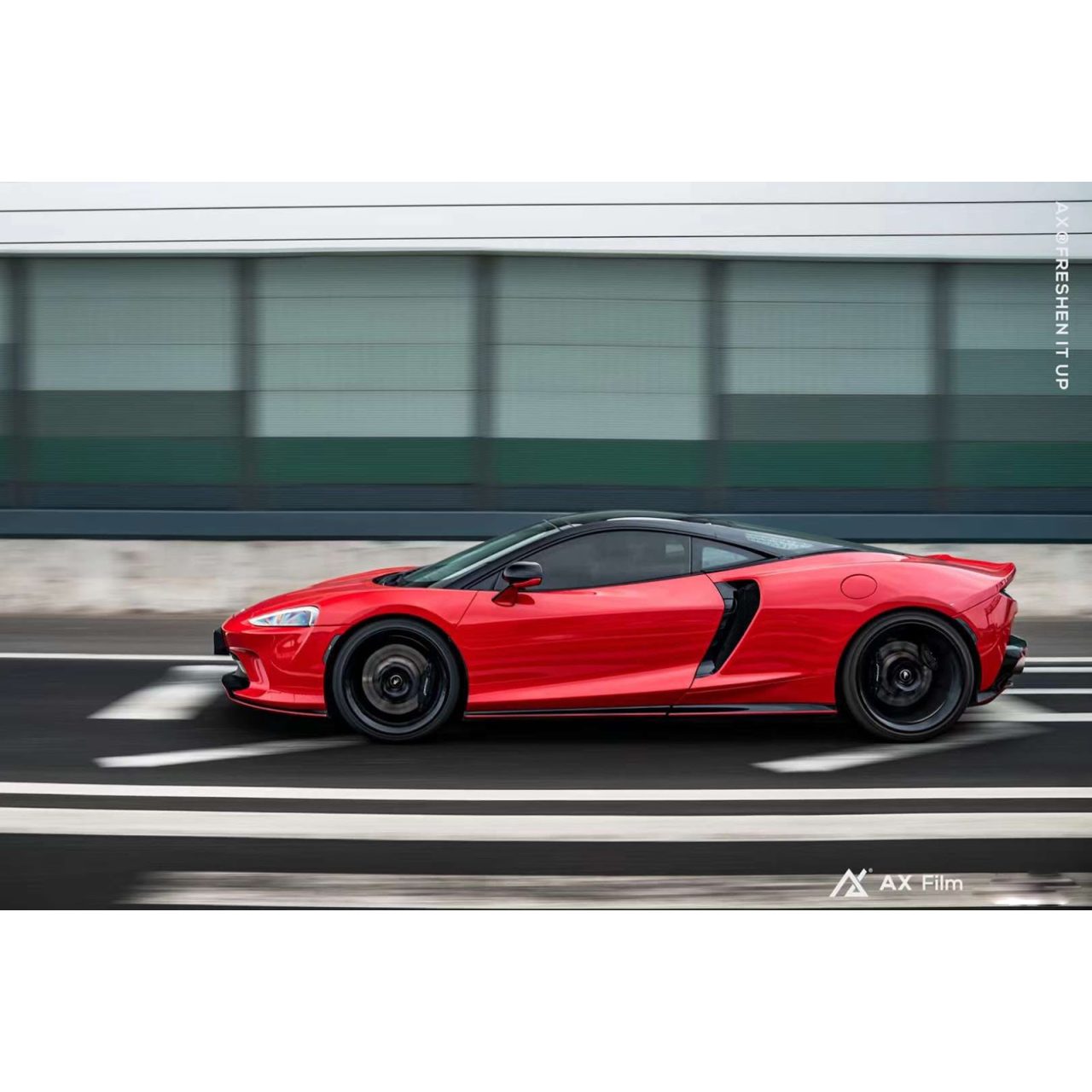 AX WRAP FILM CARMINE RED - Hình 3