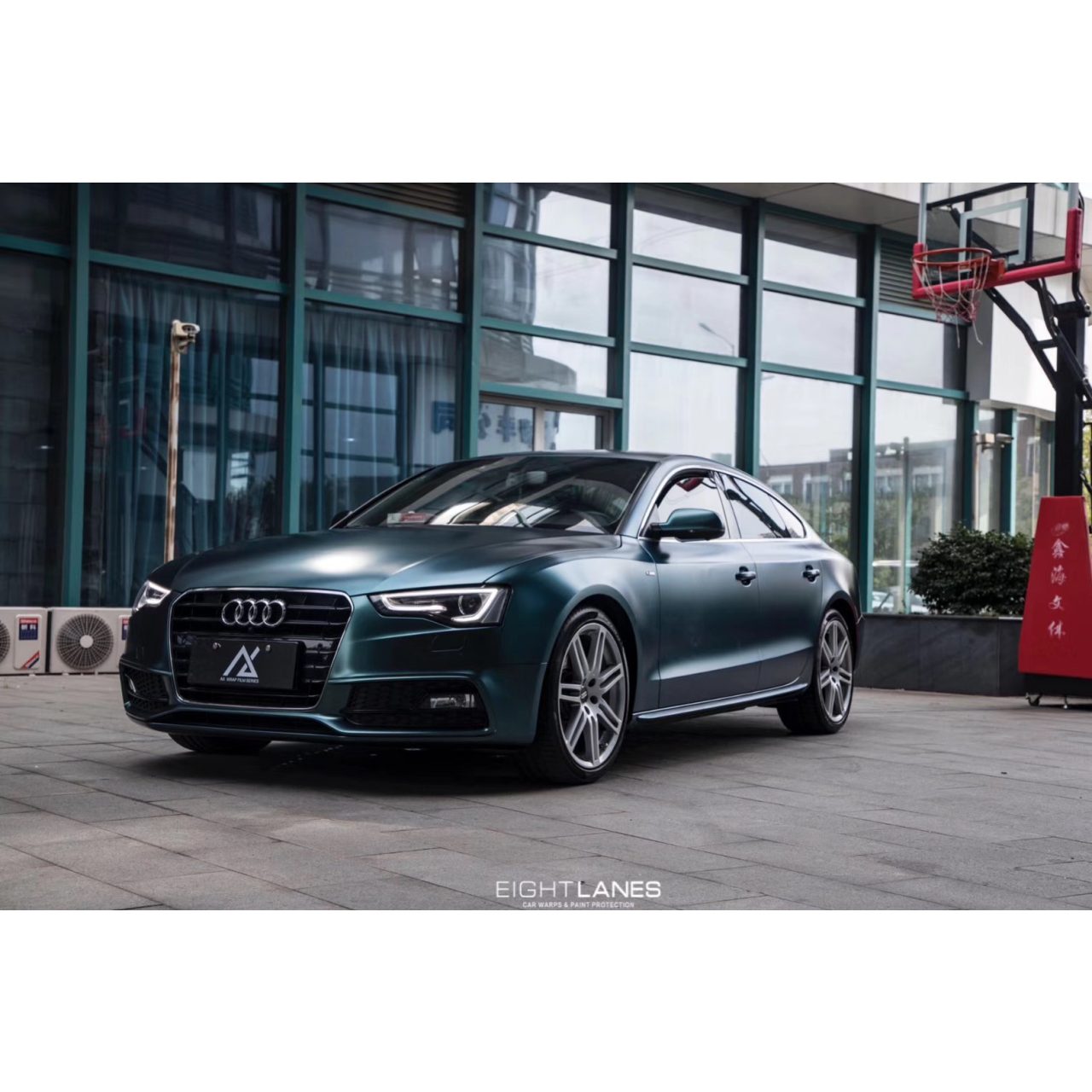 AX WRAP FILM PEARL METALLIC BLACKISH GREEN - MÀU XANH ĐEN ÁNH KIM NGỌC TRAI - Hình 1