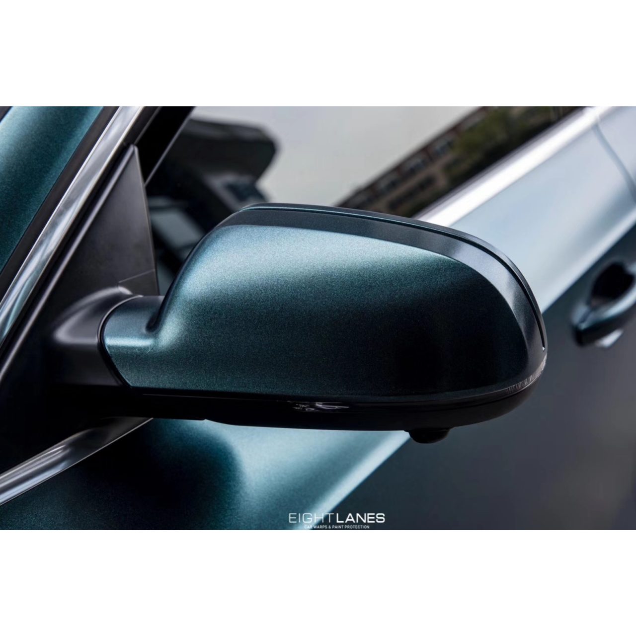 AX WRAP FILM PEARL METALLIC BLACKISH GREEN - MÀU XANH ĐEN ÁNH KIM NGỌC TRAI - Hình 4