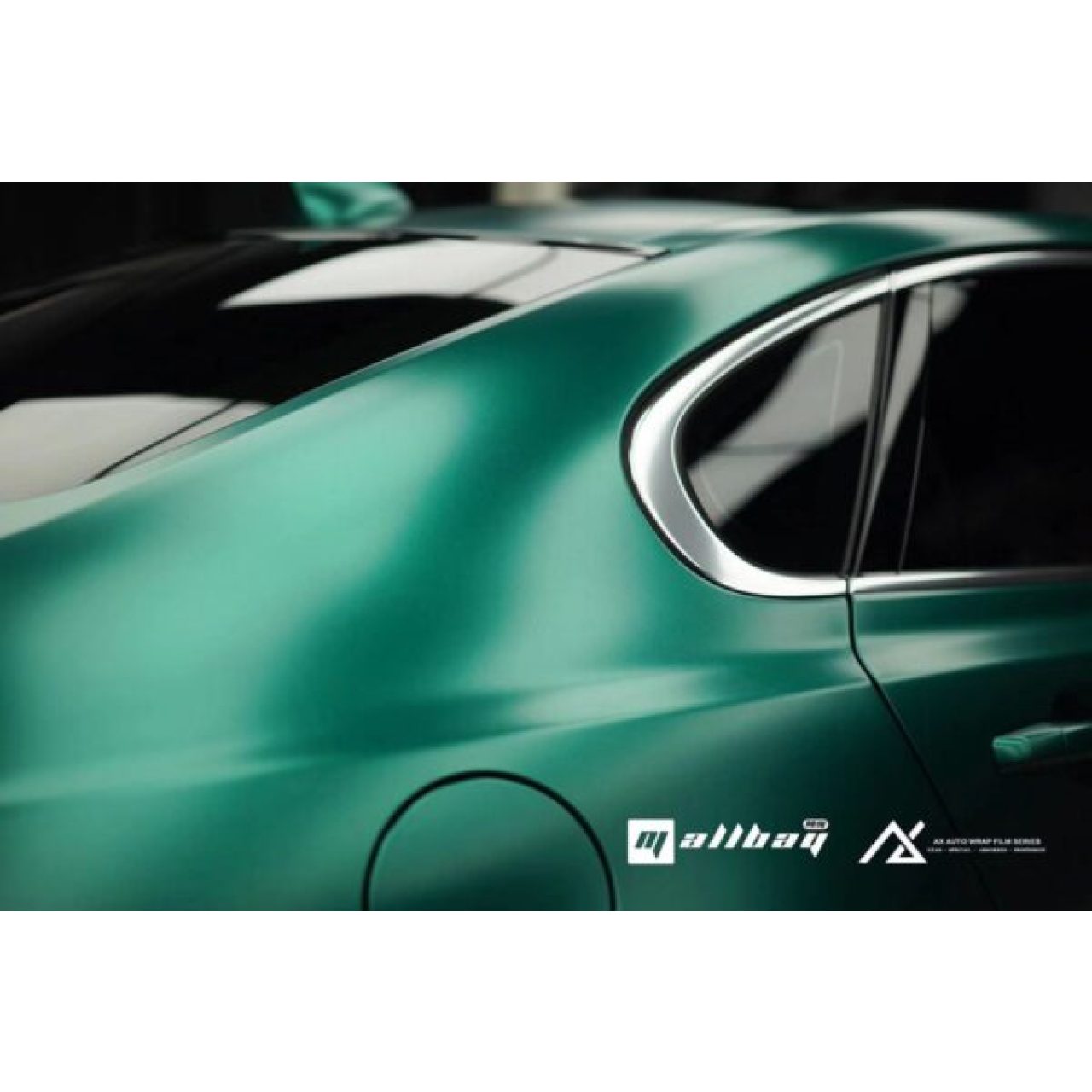 AX WRAP FILM PEARL METALLIC EMERALD - XANH NGỌC LỤC BẢO HIỆU ỨNG NGỌC TRAI KIM LOẠI - Hình 5
